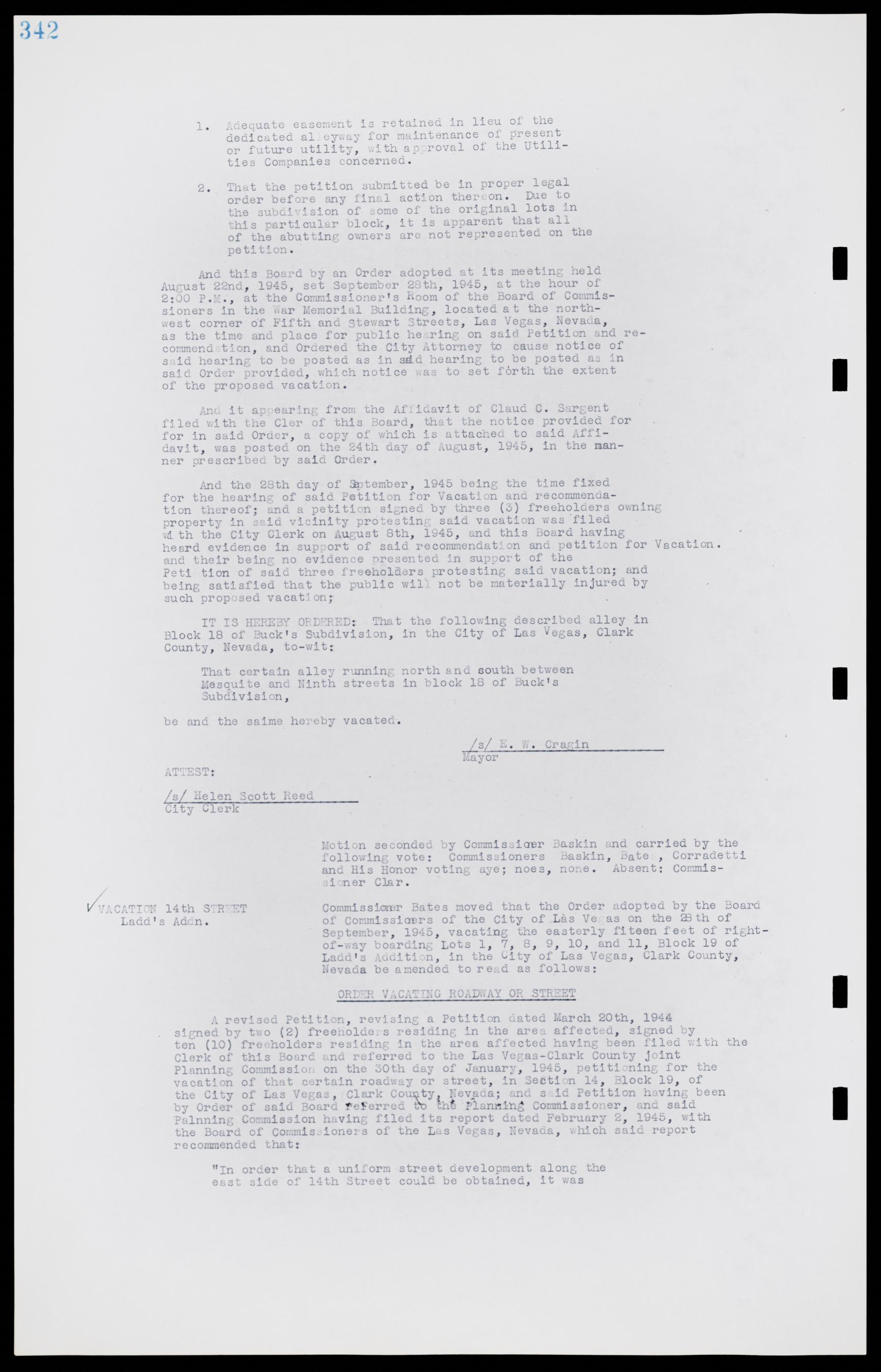 Las Vegas City Commission Minutes, August 11, 1942 to December 30, 1946, lvc000005-367