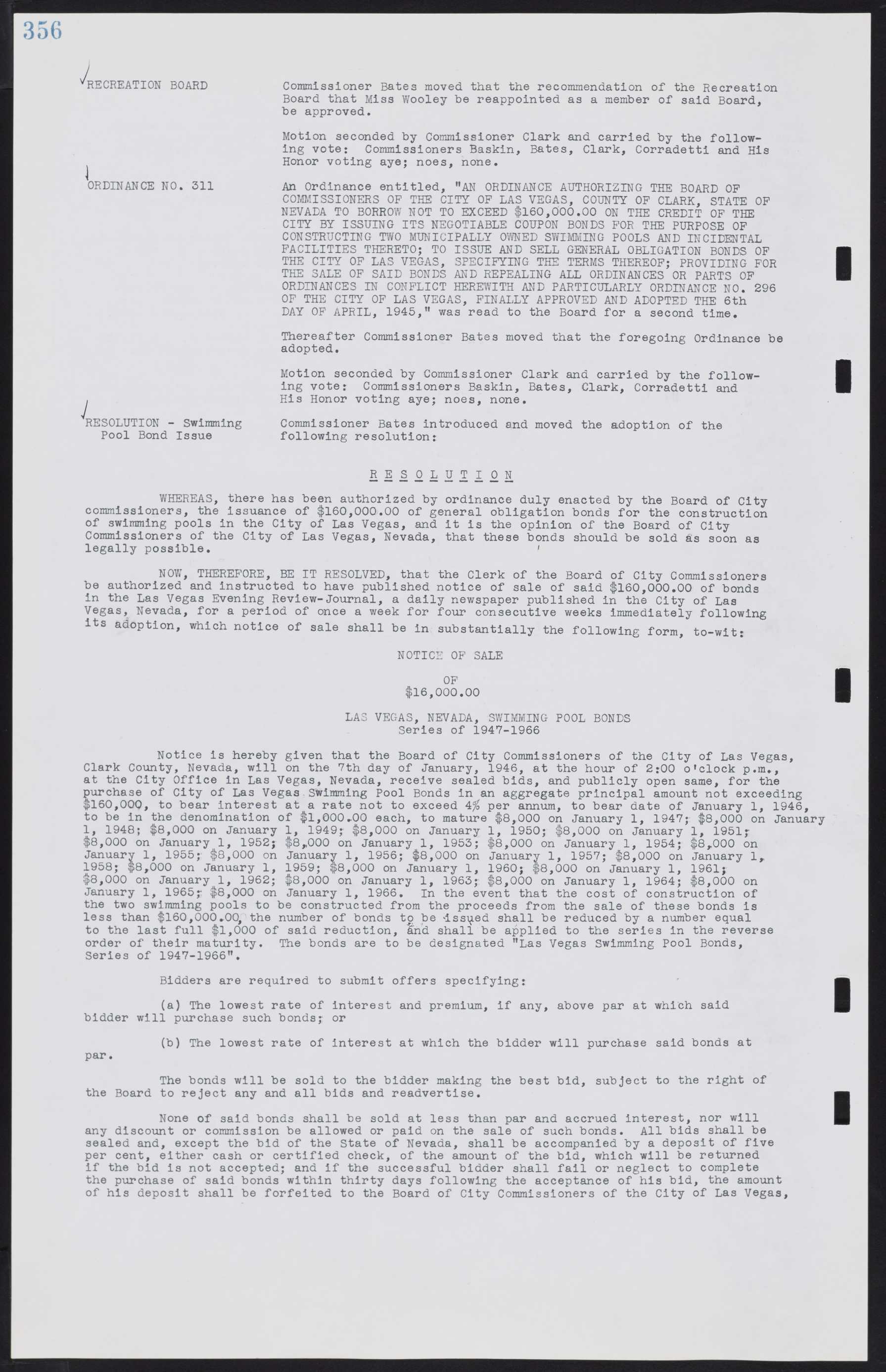 Las Vegas City Commission Minutes, August 11, 1942 to December 30, 1946, lvc000005-381