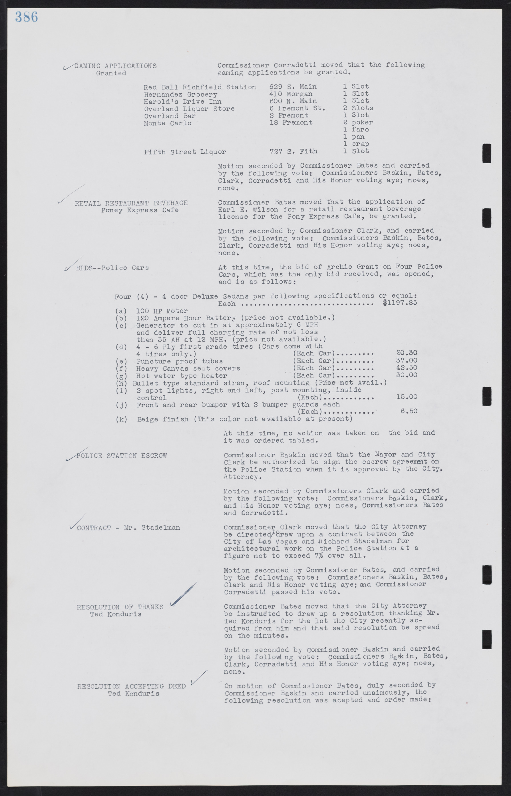 Las Vegas City Commission Minutes, August 11, 1942 to December 30, 1946, lvc000005-413