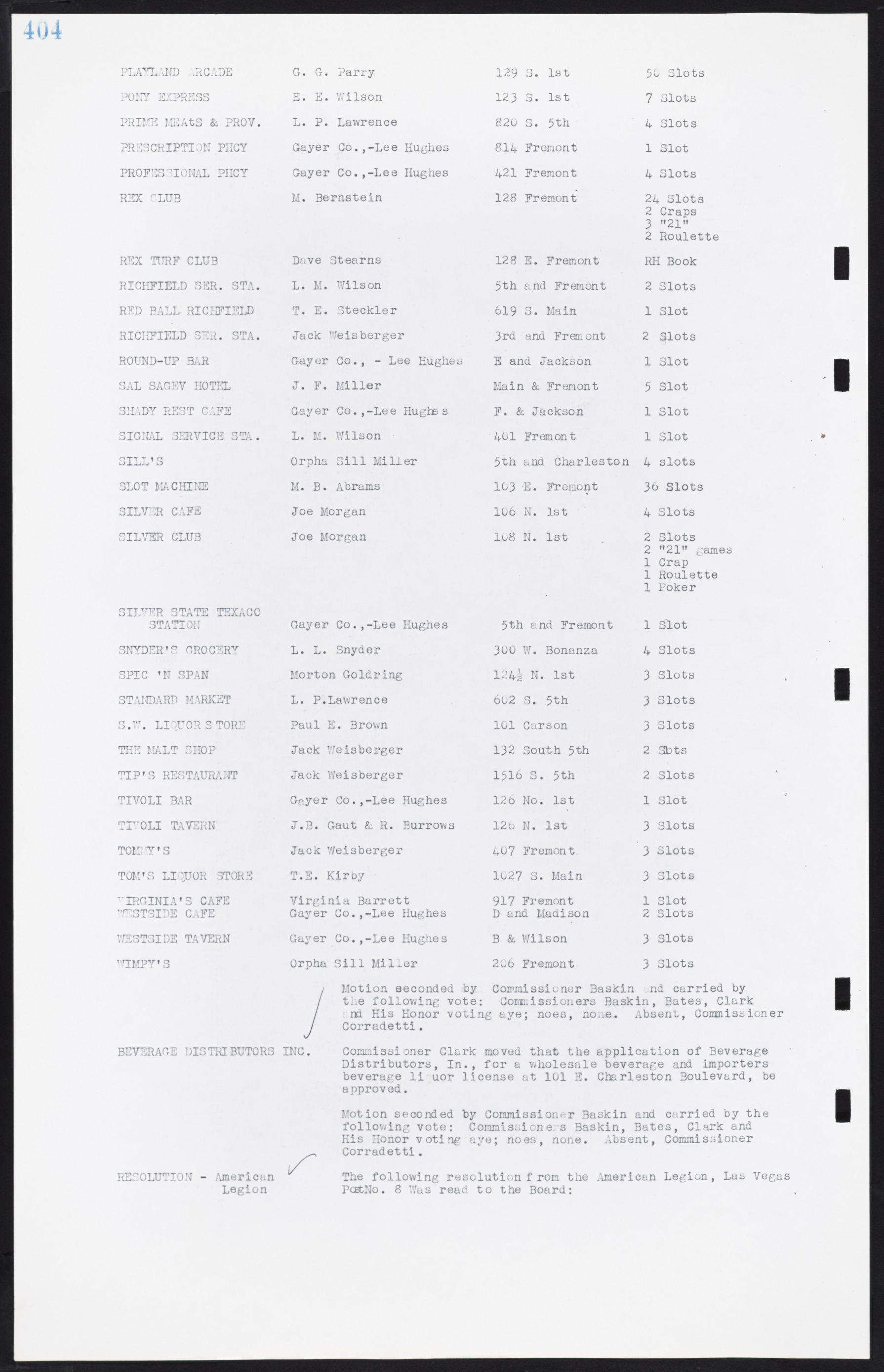 Las Vegas City Commission Minutes, August 11, 1942 to December 30, 1946, lvc000005-431