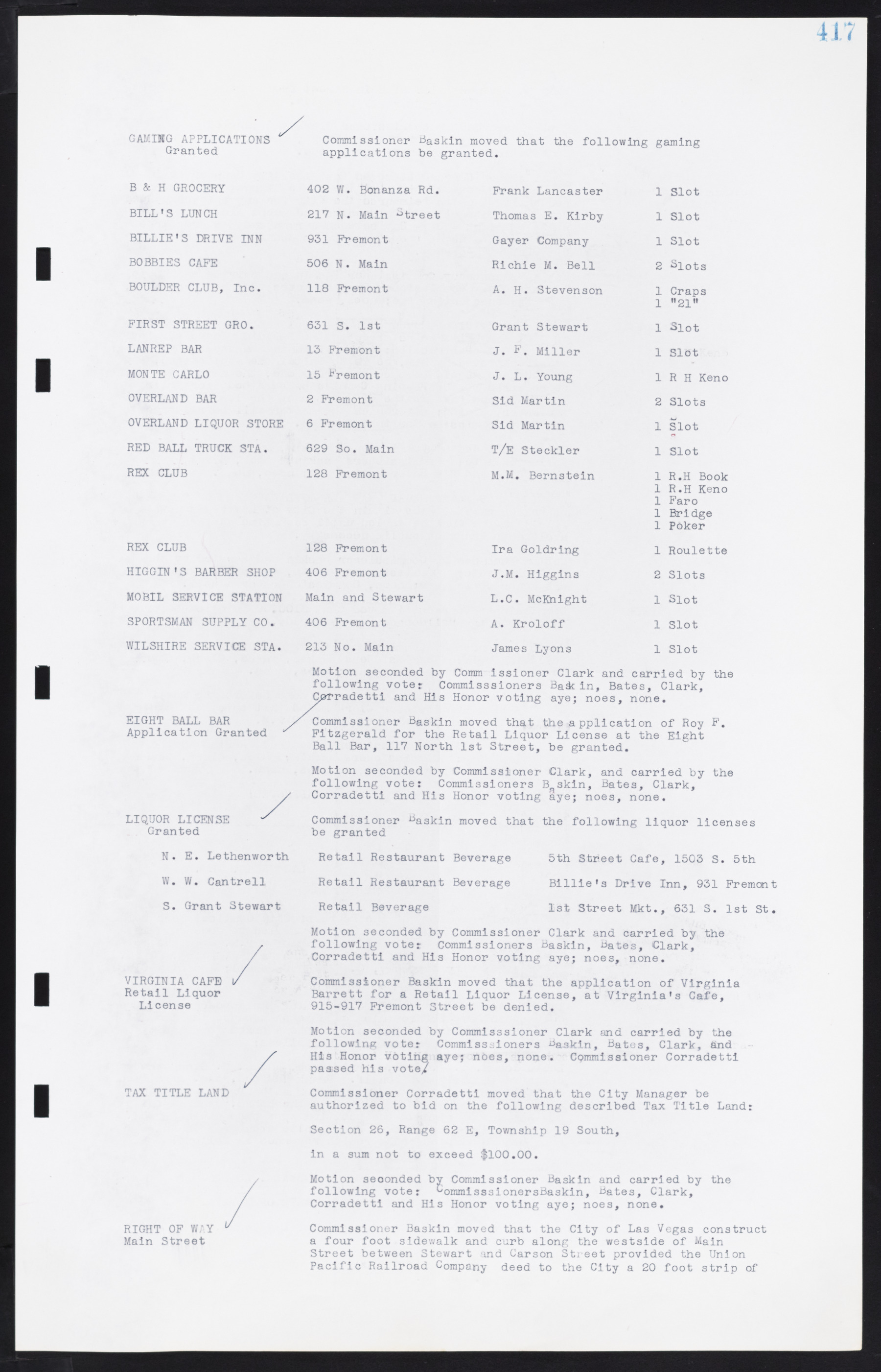 Las Vegas City Commission Minutes, August 11, 1942 to December 30, 1946, lvc000005-445