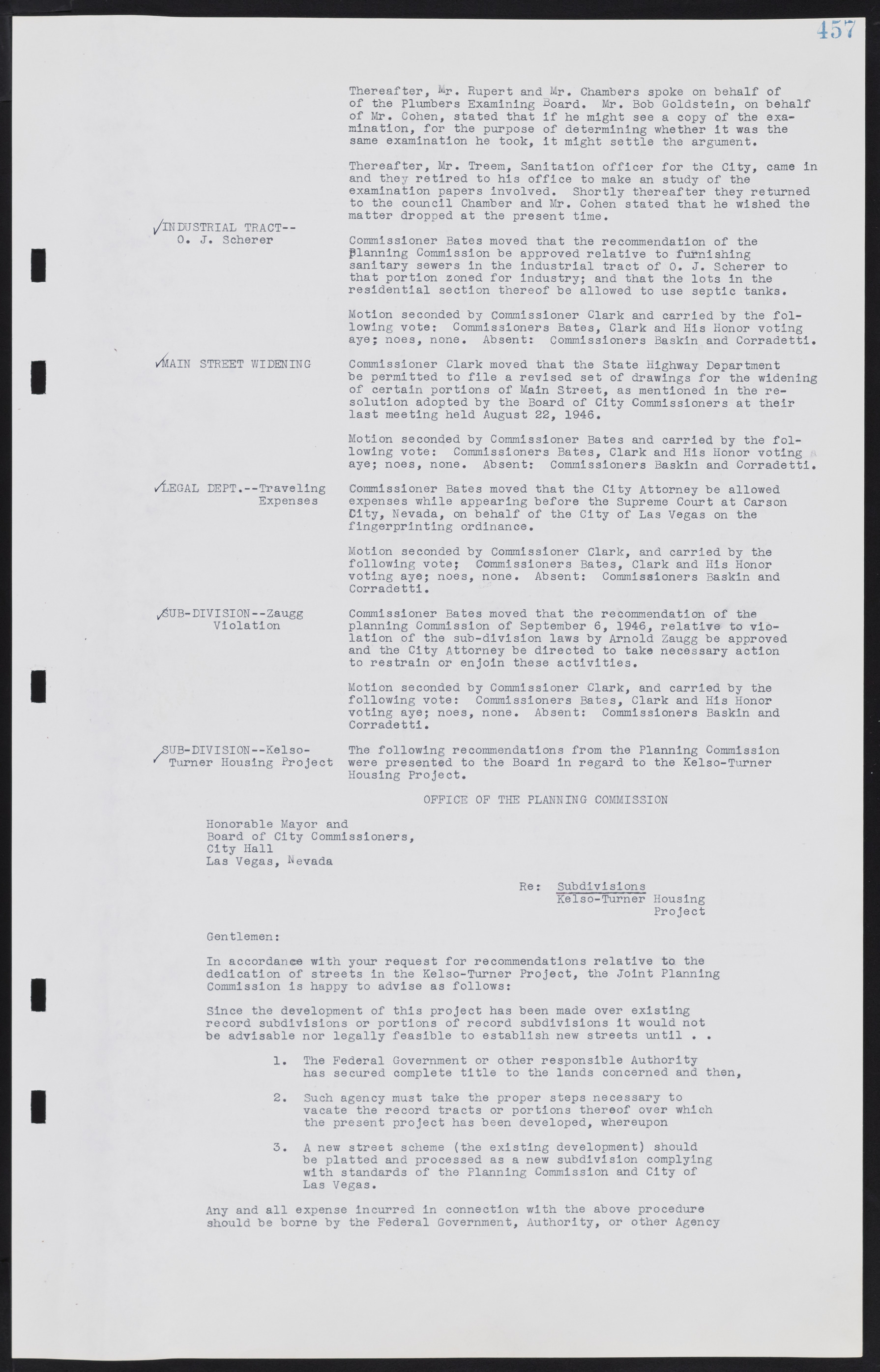 Las Vegas City Commission Minutes, August 11, 1942 to December 30, 1946, lvc000005-488