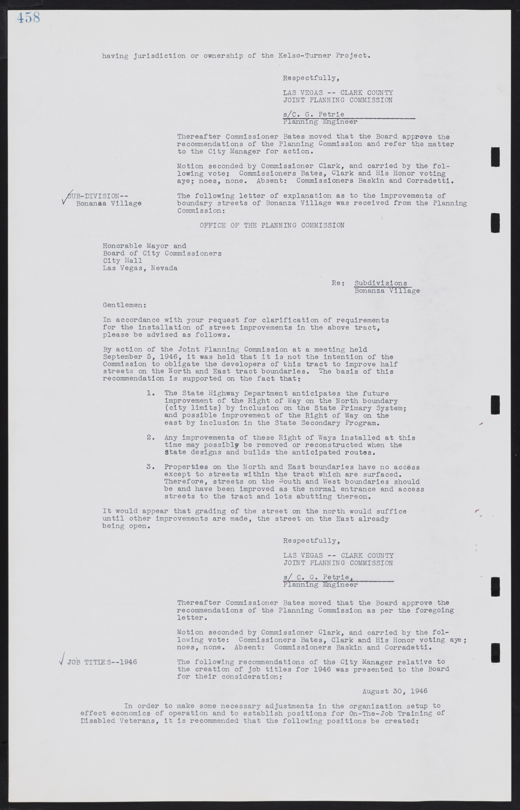 Las Vegas City Commission Minutes, August 11, 1942 to December 30, 1946, lvc000005-489