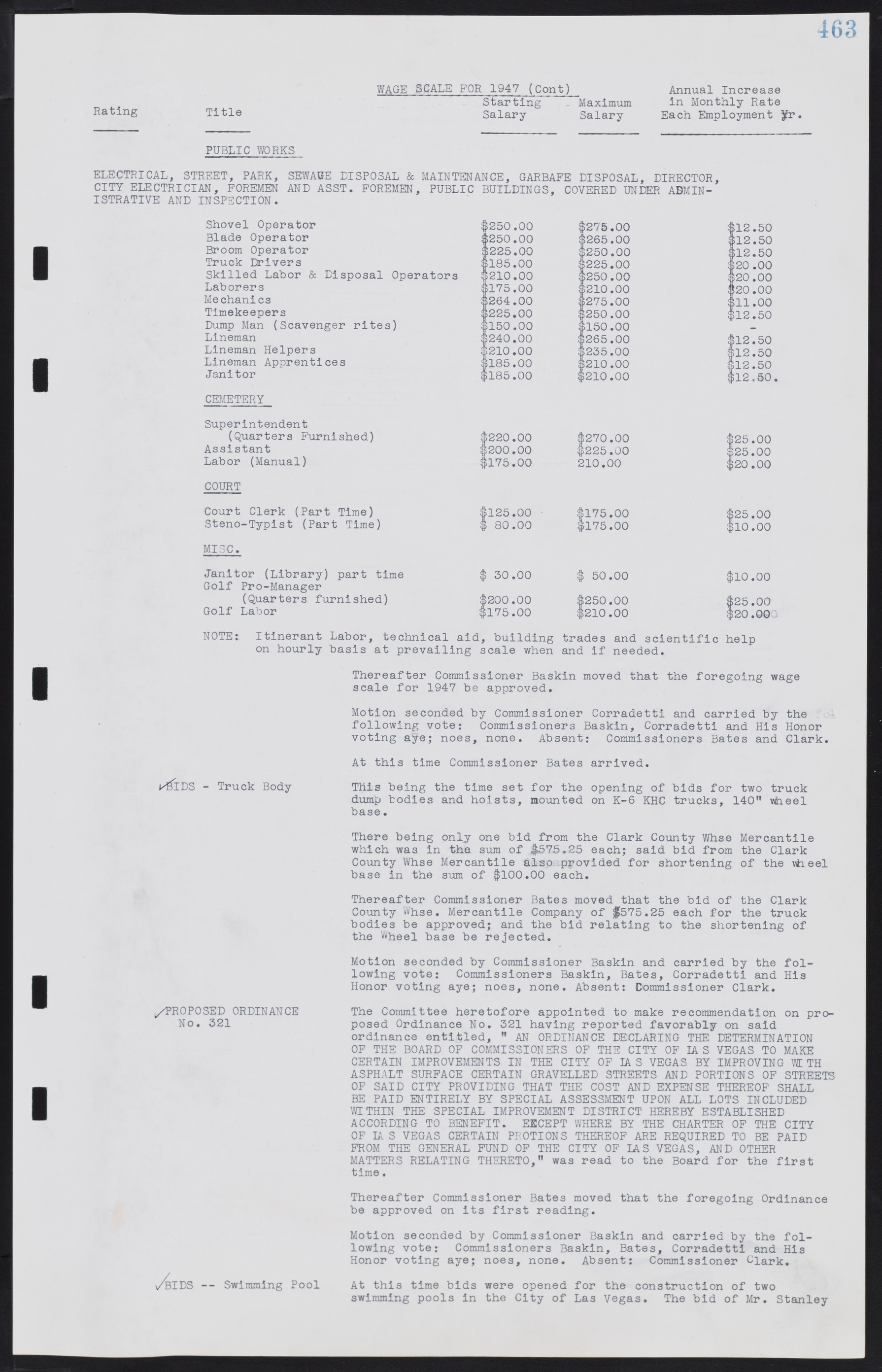 Las Vegas City Commission Minutes, August 11, 1942 to December 30, 1946, lvc000005-494