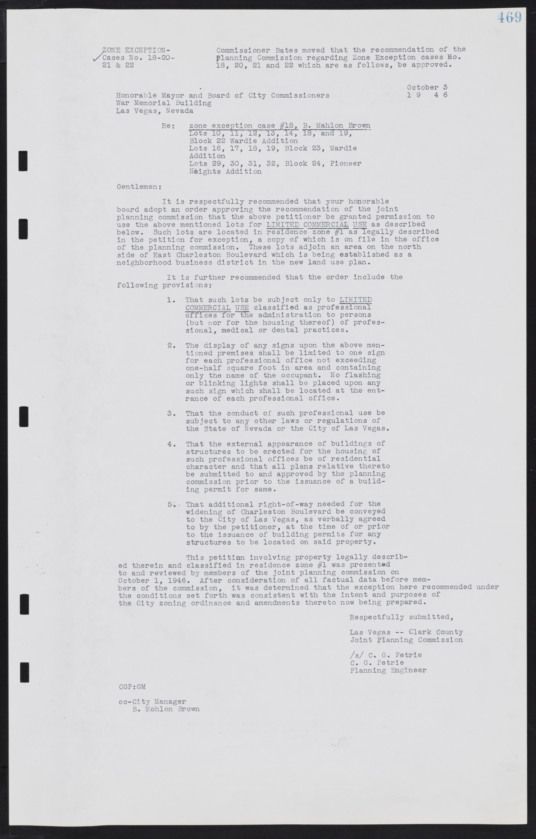 Las Vegas City Commission Minutes, August 11, 1942 to December 30, 1946, lvc000005-500