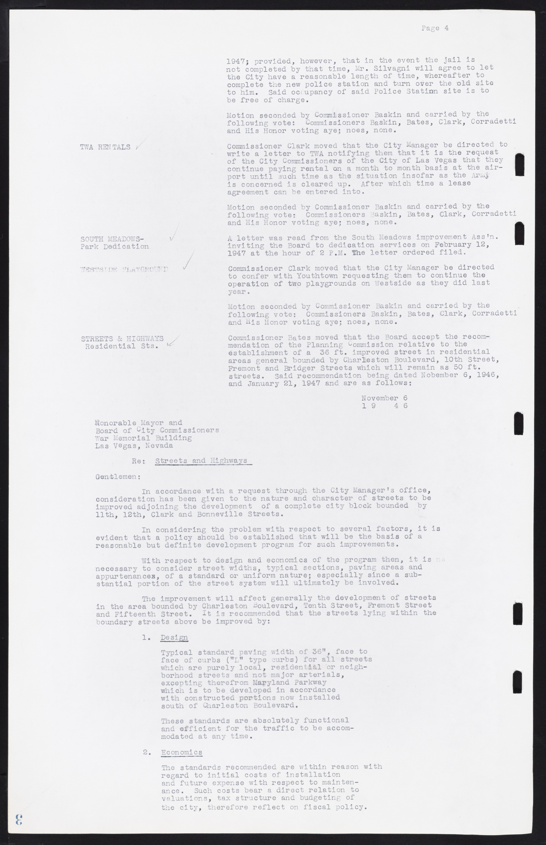 Las Vegas City Commission Minutes, January 7, 1947 to October 26, 1949, lvc000006-12