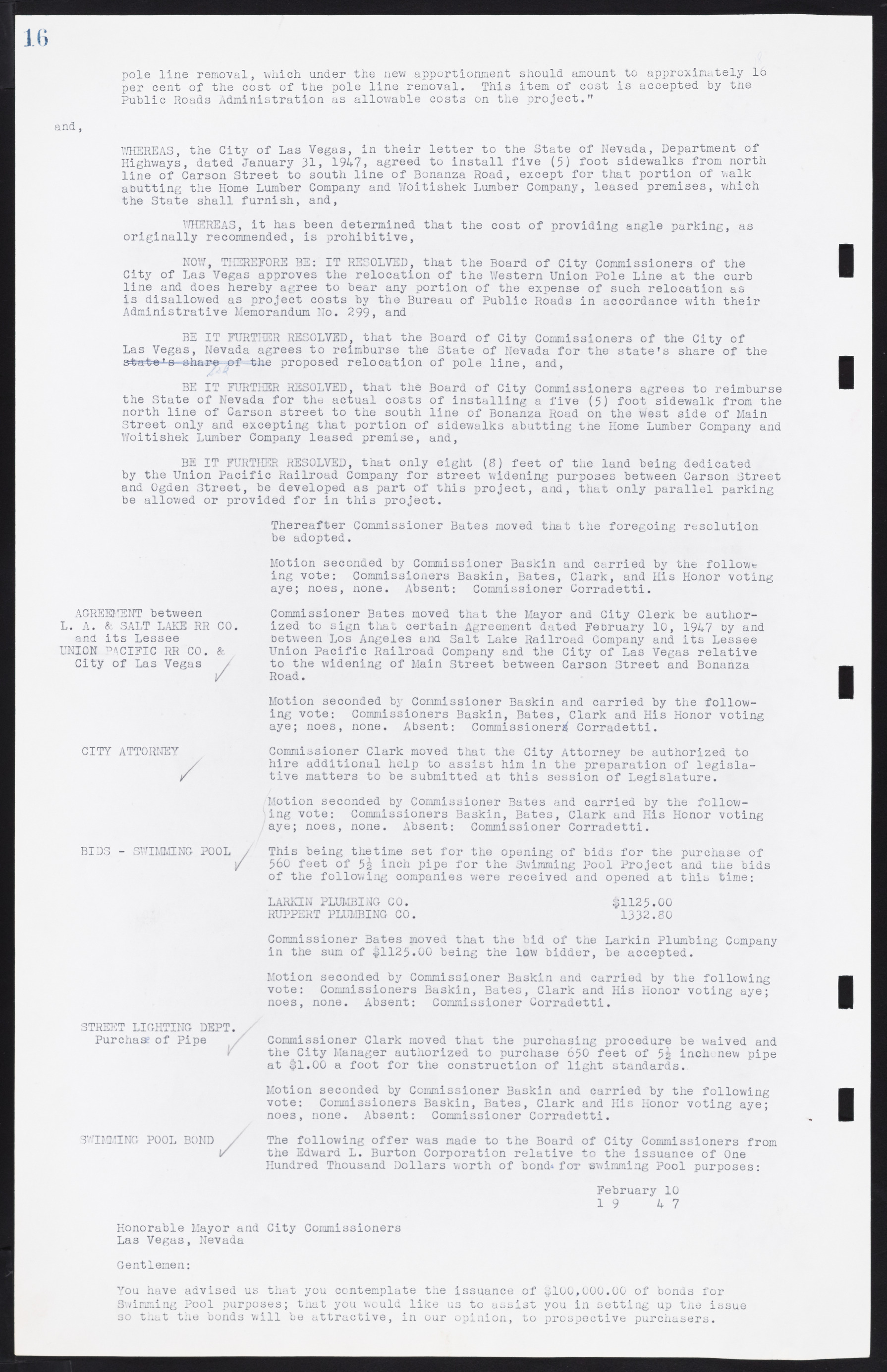 Las Vegas City Commission Minutes, January 7, 1947 to October 26, 1949, lvc000006-24