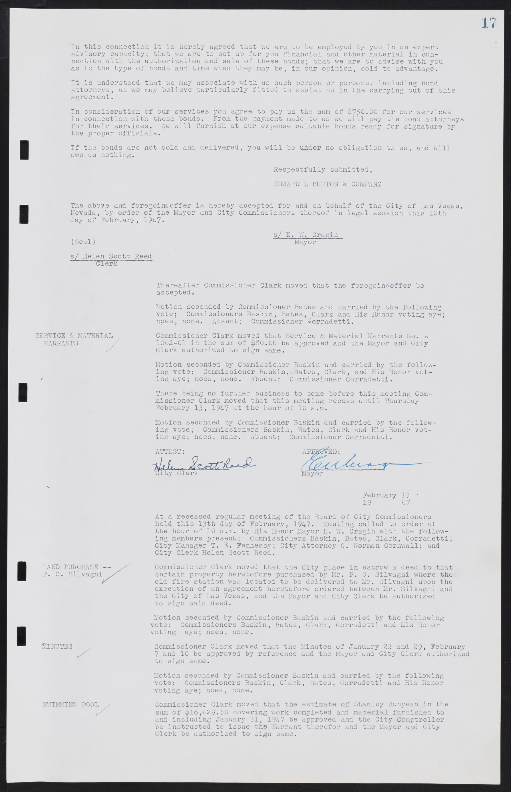 Las Vegas City Commission Minutes, January 7, 1947 to October 26, 1949, lvc000006-25