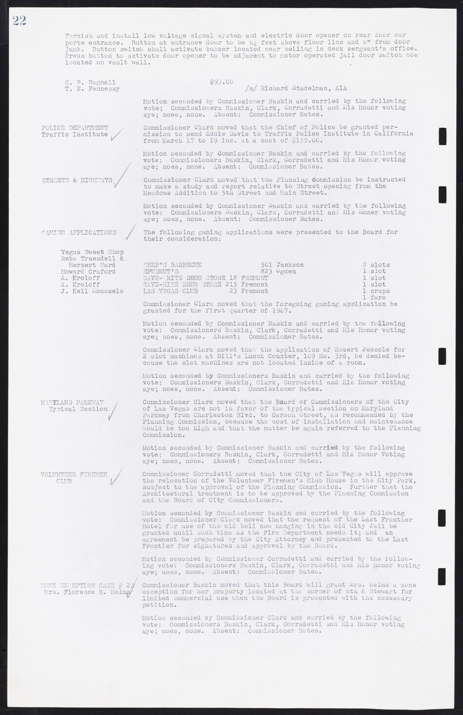 Las Vegas City Commission Minutes, January 7, 1947 to October 26, 1949, lvc000006-30