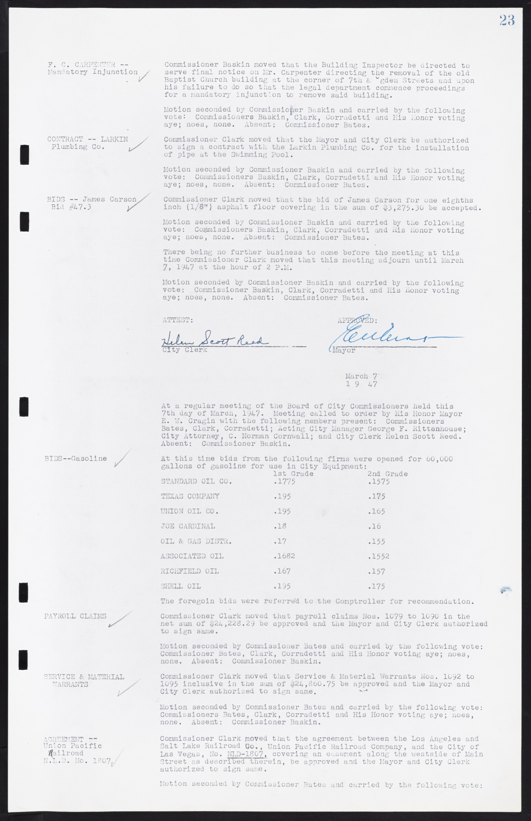 Las Vegas City Commission Minutes, January 7, 1947 to October 26, 1949, lvc000006-31