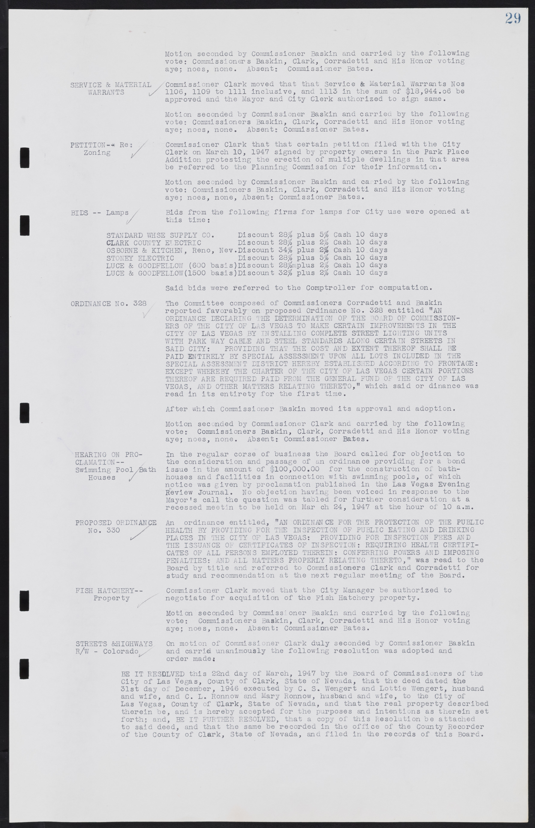 Las Vegas City Commission Minutes, January 7, 1947 to October 26, 1949, lvc000006-44