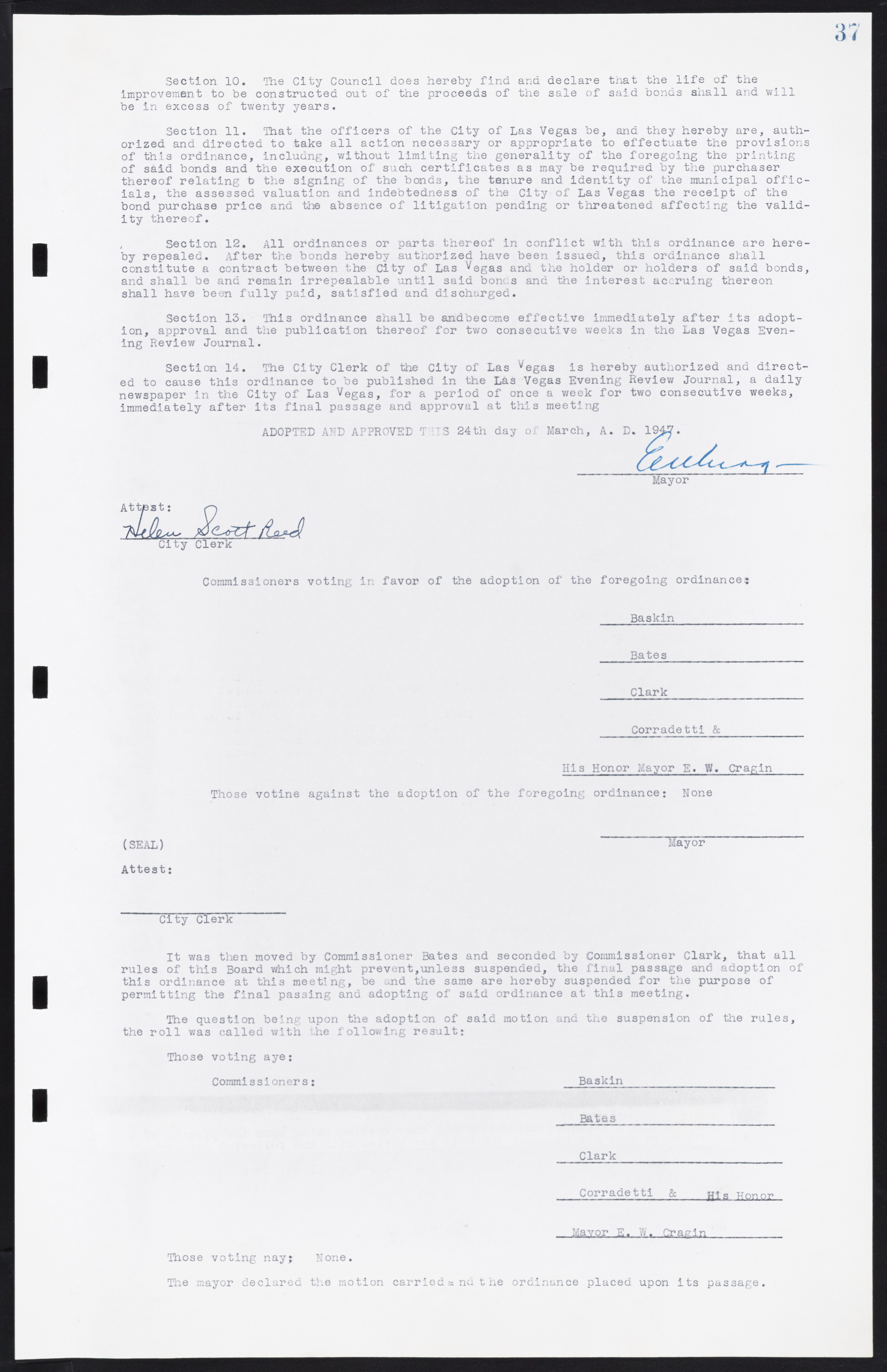 Las Vegas City Commission Minutes, January 7, 1947 to October 26, 1949, lvc000006-52