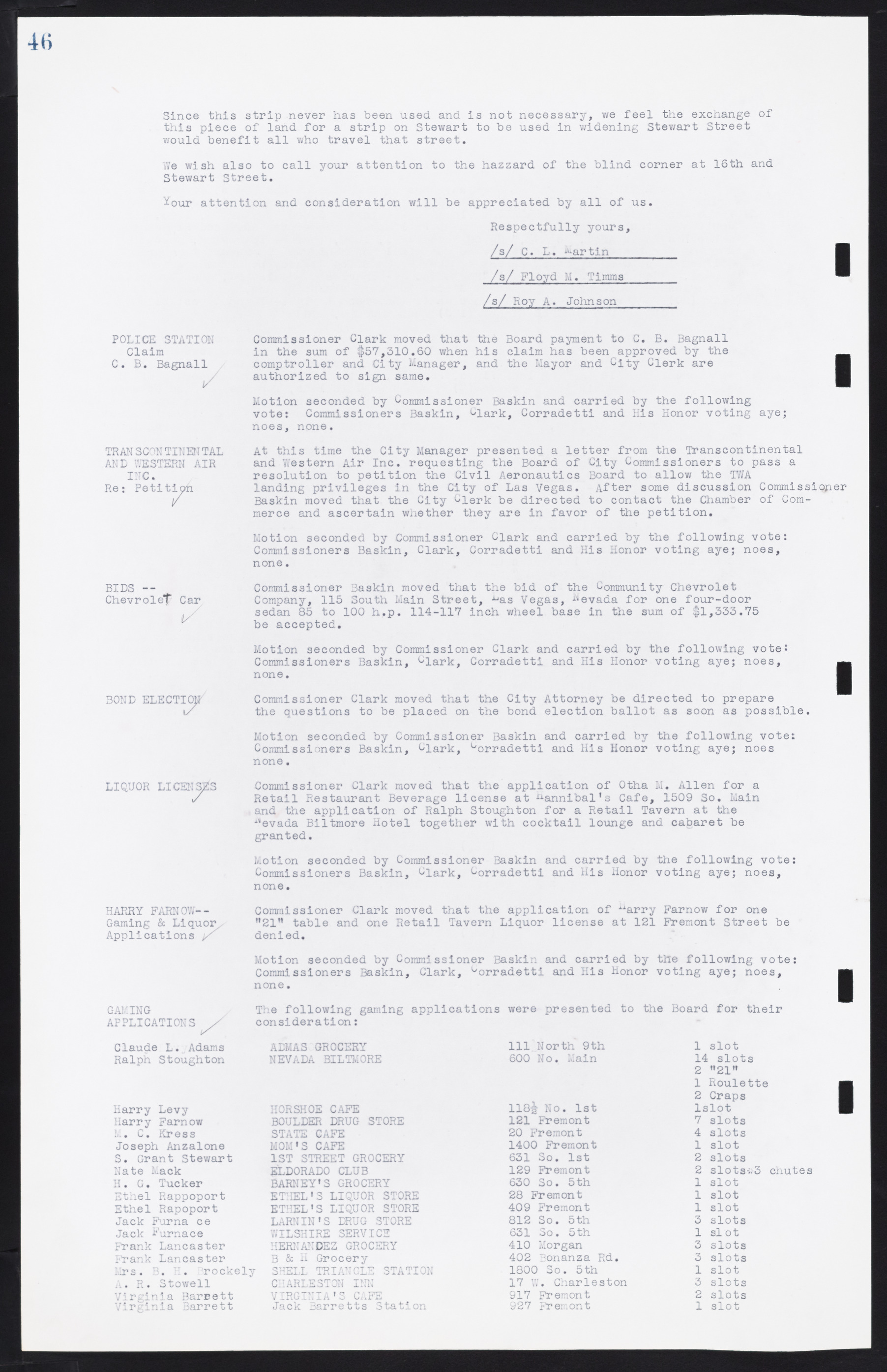 Las Vegas City Commission Minutes, January 7, 1947 to October 26, 1949, lvc000006-61