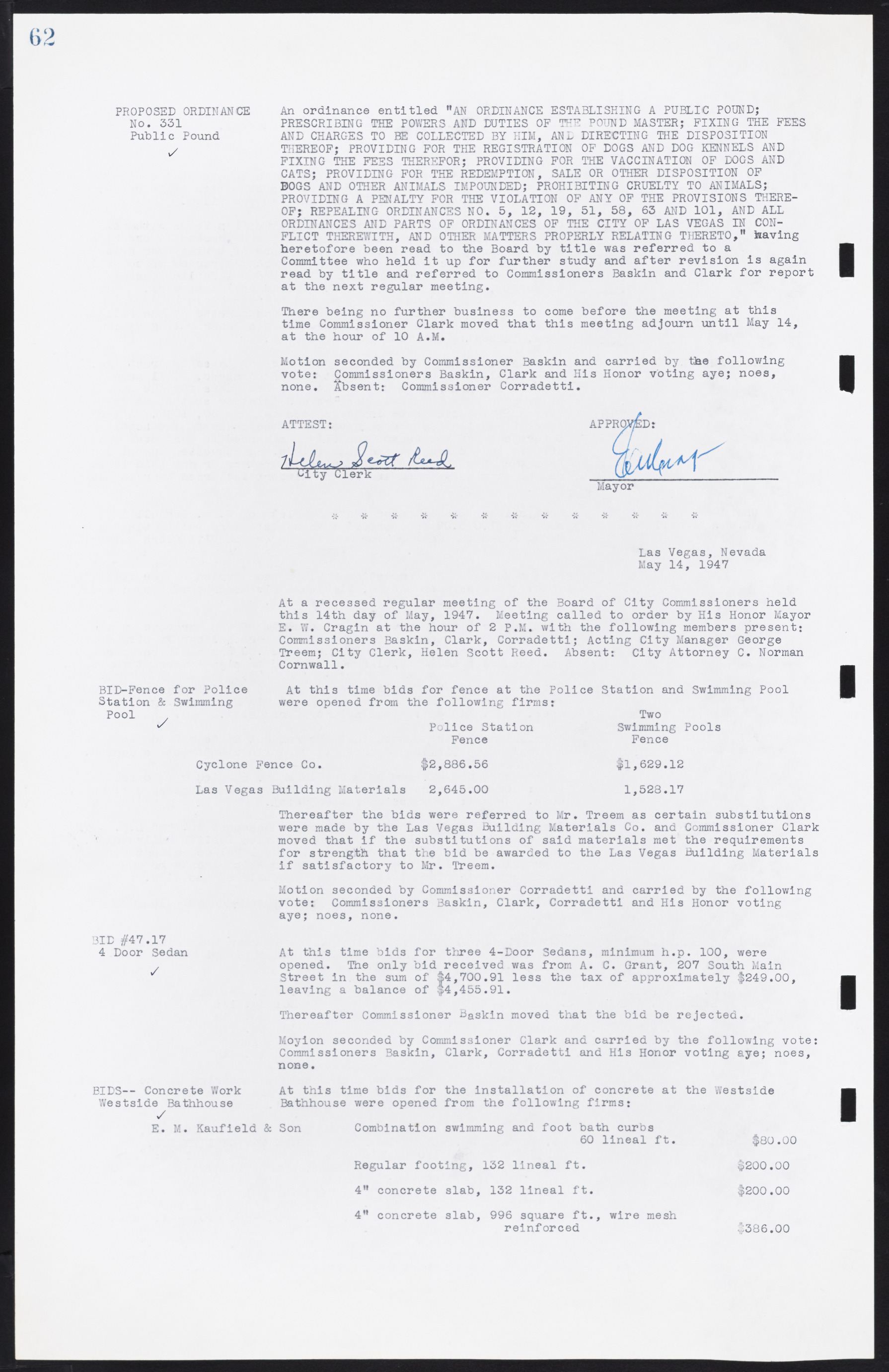 Las Vegas City Commission Minutes, January 7, 1947 to October 26, 1949, lvc000006-77