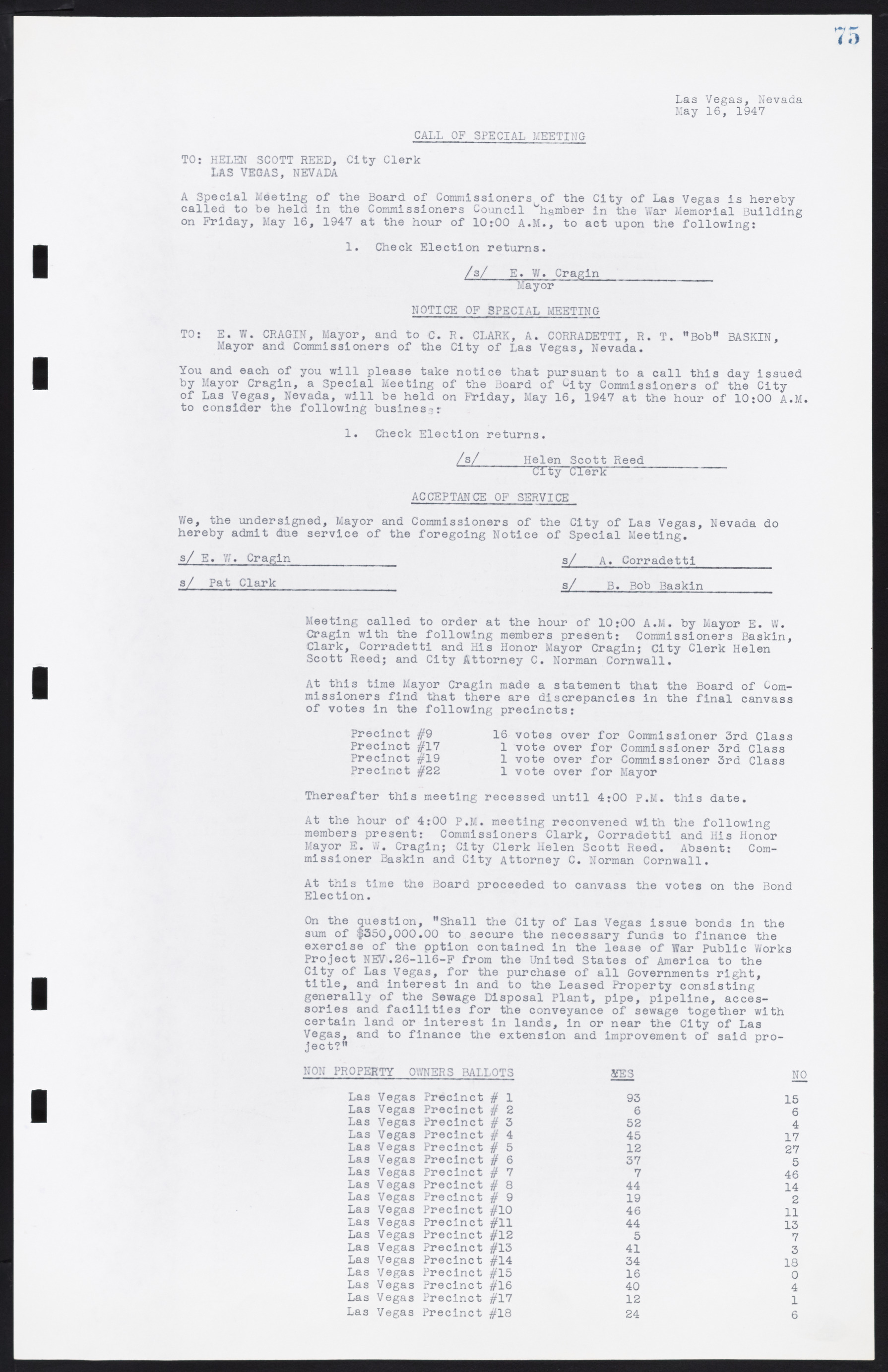 Las Vegas City Commission Minutes, January 7, 1947 to October 26, 1949, lvc000006-90