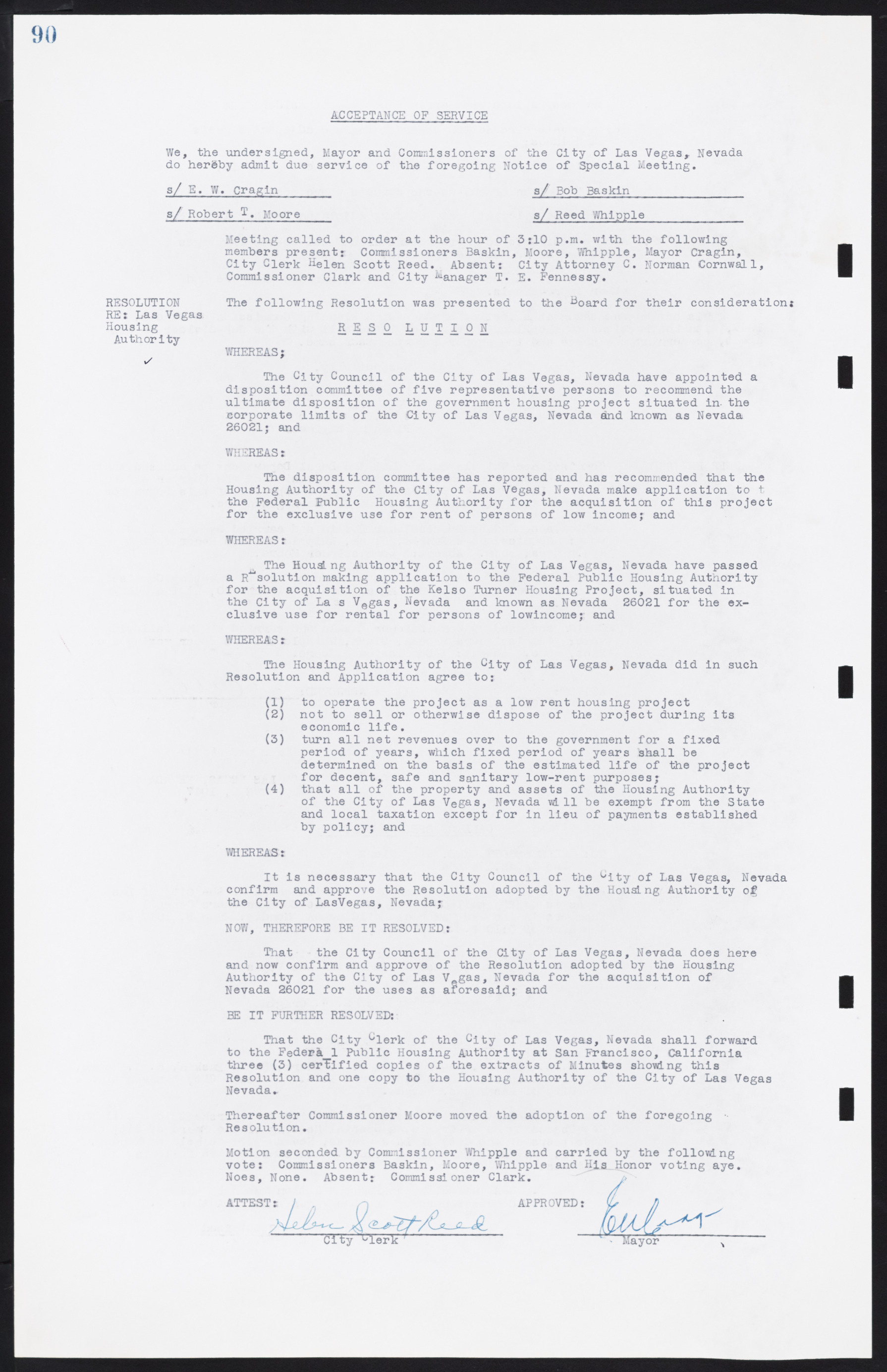 Las Vegas City Commission Minutes, January 7, 1947 to October 26, 1949, lvc000006-105