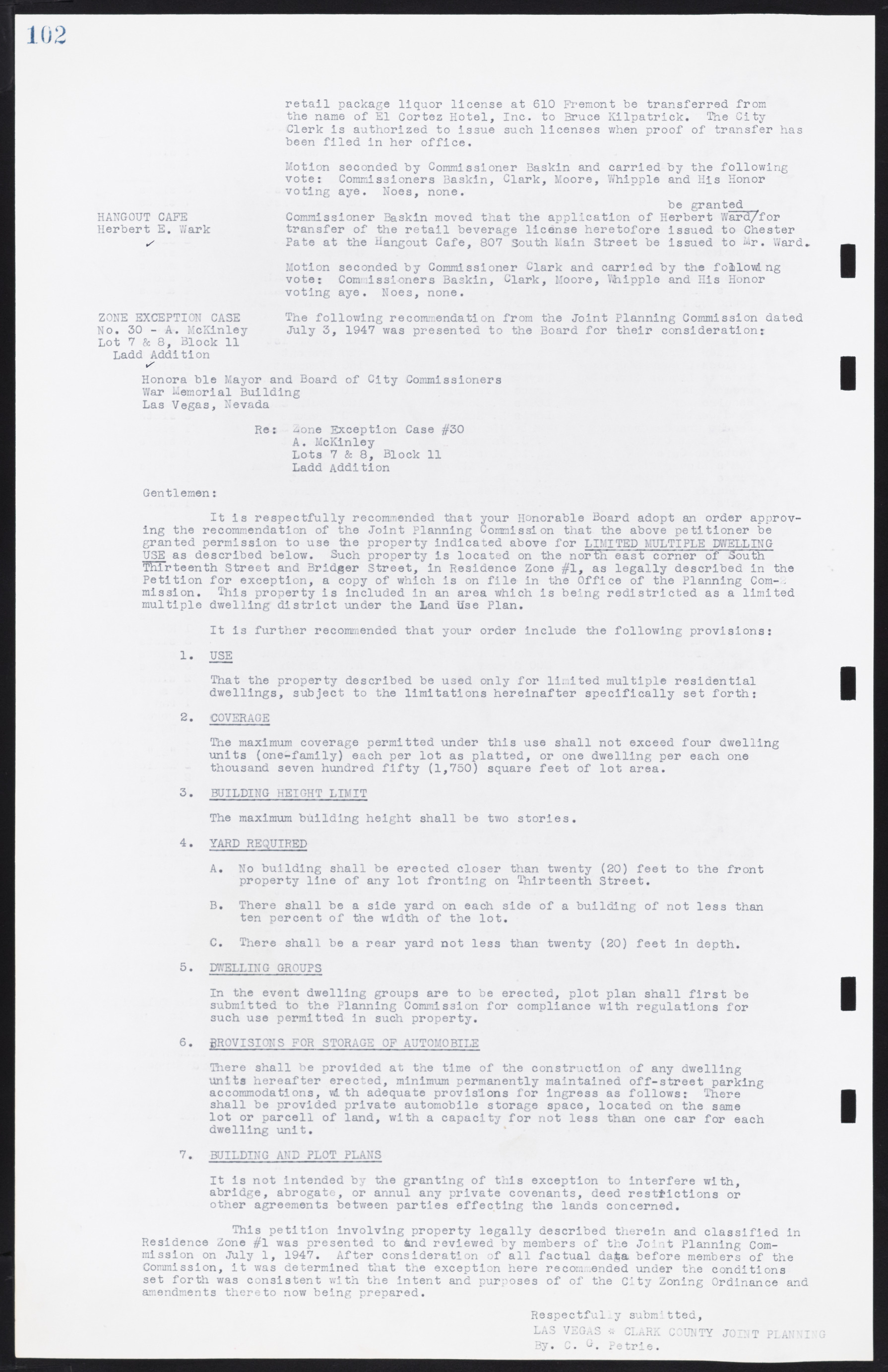 Las Vegas City Commission Minutes, January 7, 1947 to October 26, 1949, lvc000006-120