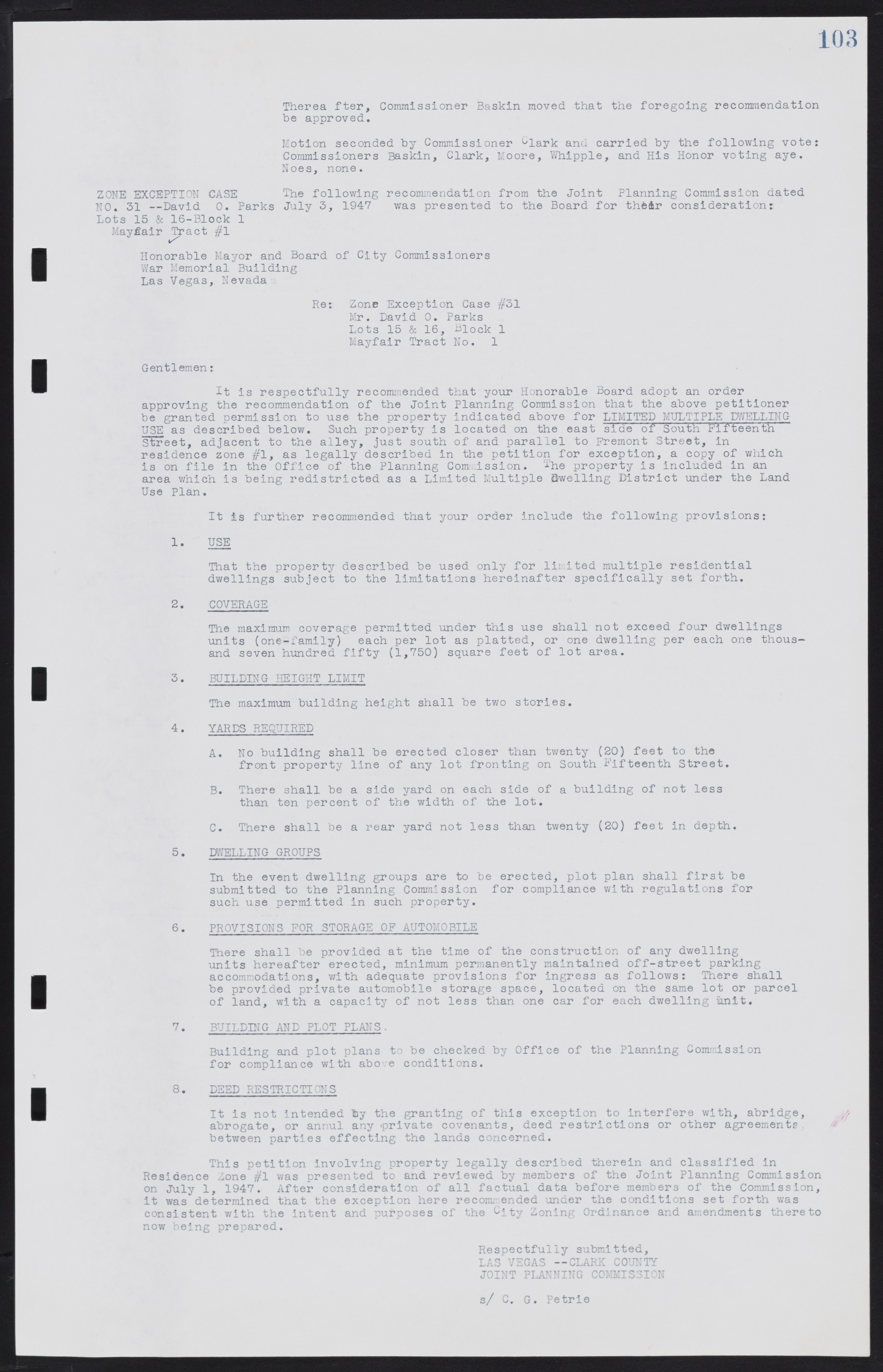 Las Vegas City Commission Minutes, January 7, 1947 to October 26, 1949, lvc000006-121