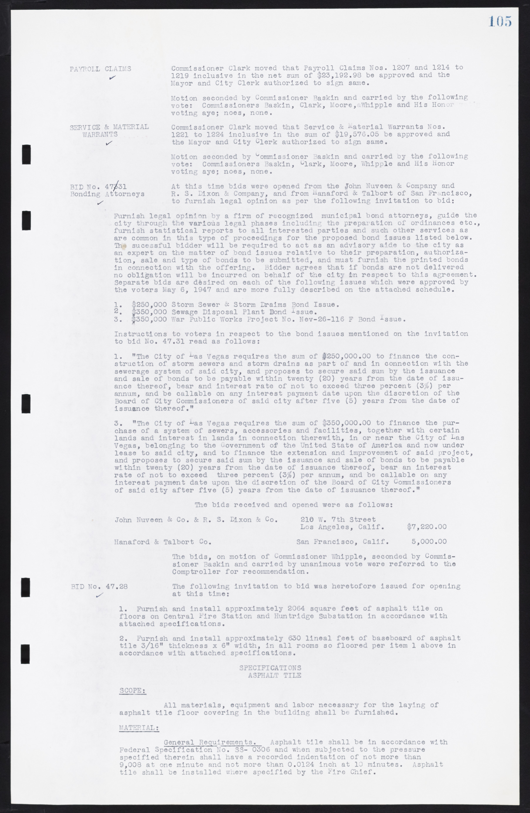 Las Vegas City Commission Minutes, January 7, 1947 to October 26, 1949, lvc000006-123