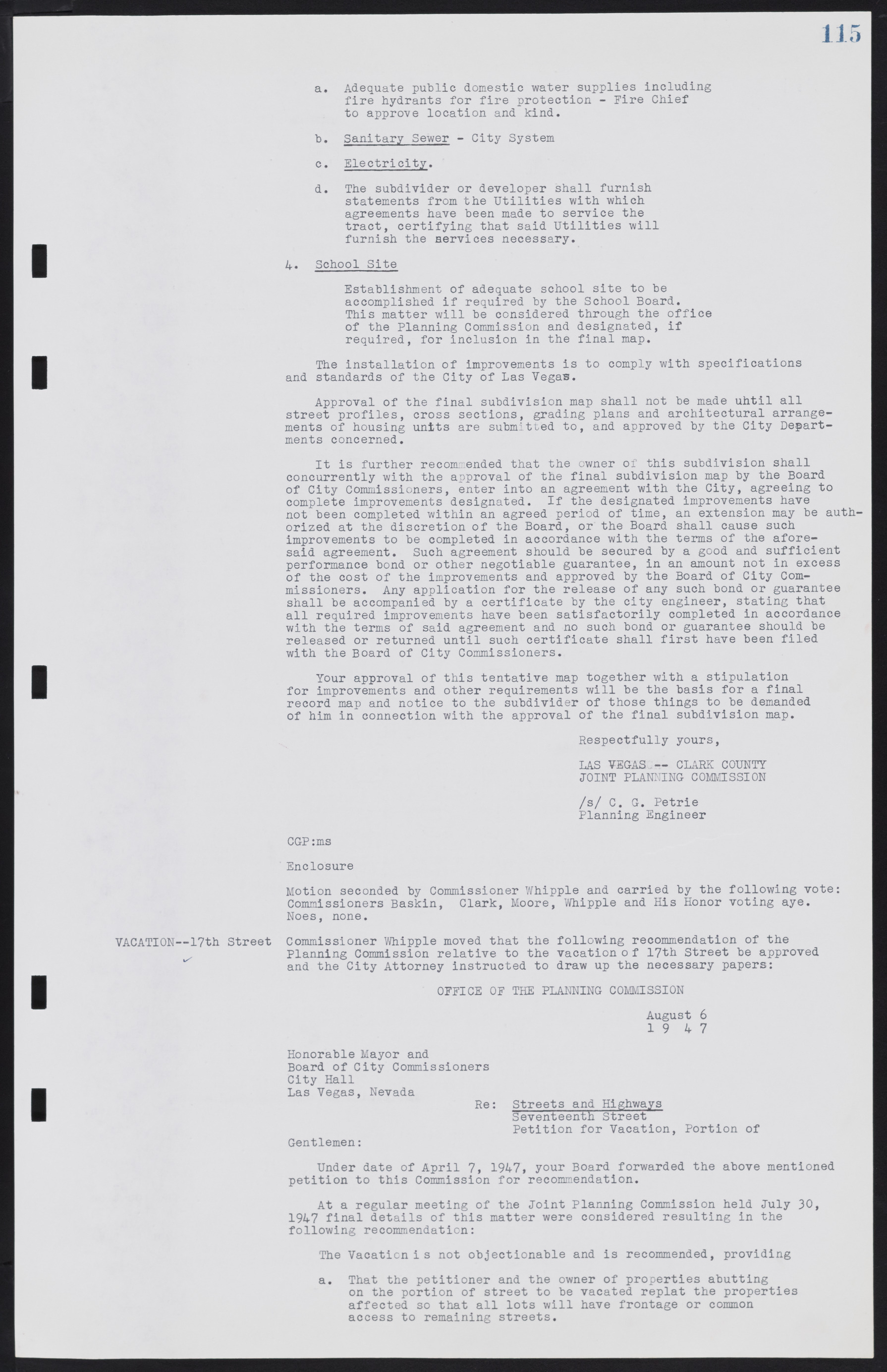 Las Vegas City Commission Minutes, January 7, 1947 to October 26, 1949, lvc000006-133