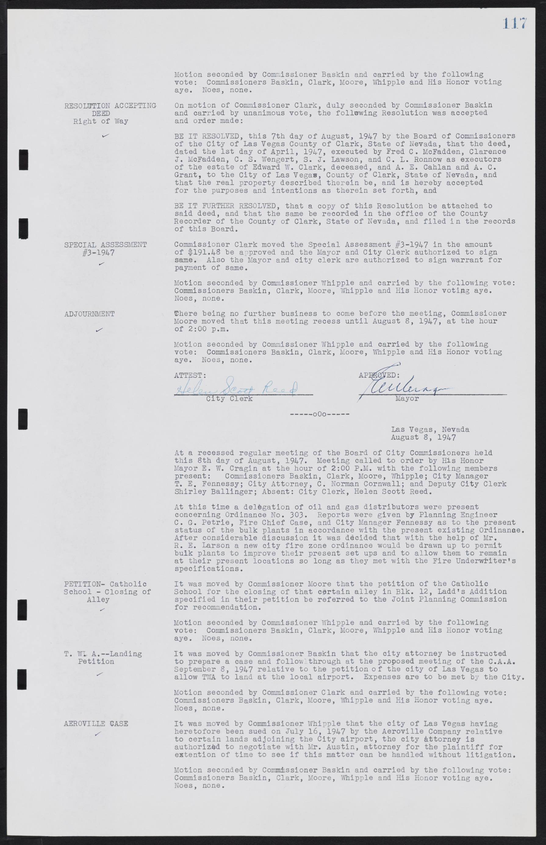 Las Vegas City Commission Minutes, January 7, 1947 to October 26, 1949, lvc000006-135