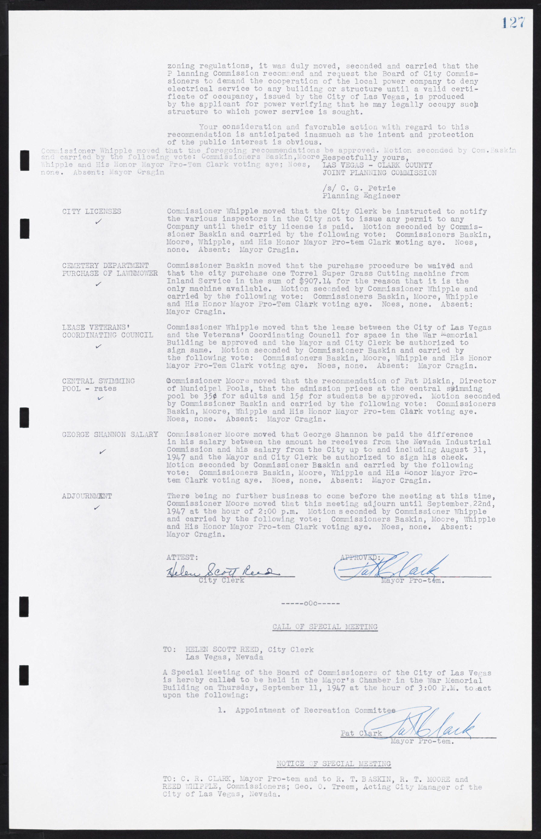 Las Vegas City Commission Minutes, January 7, 1947 to October 26, 1949, lvc000006-145