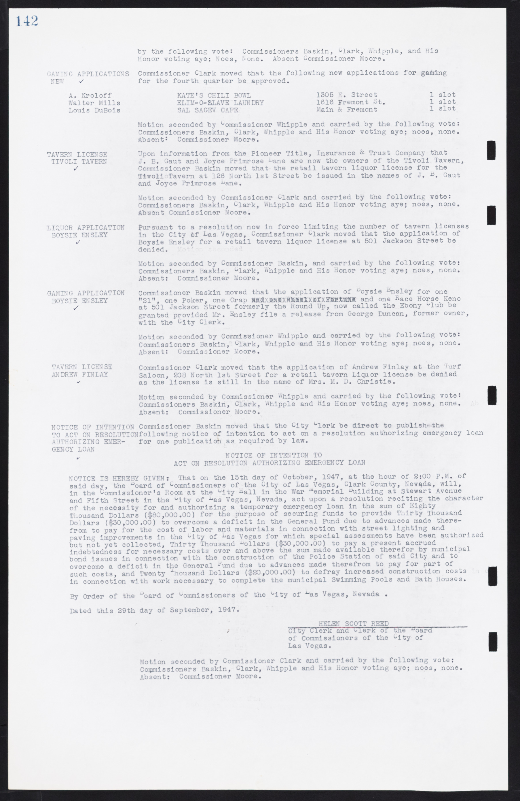 Las Vegas City Commission Minutes, January 7, 1947 to October 26, 1949, lvc000006-160