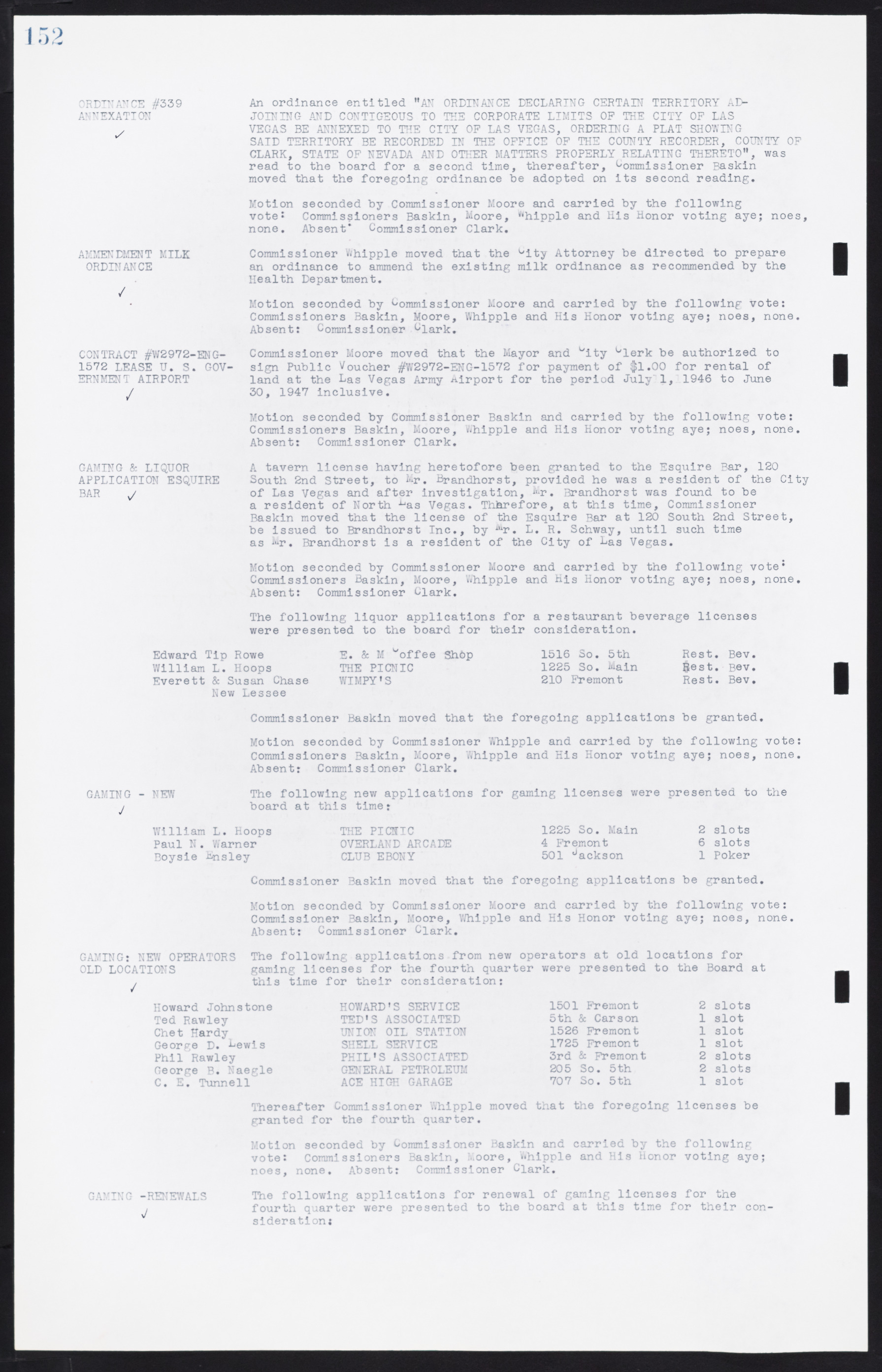 Las Vegas City Commission Minutes, January 7, 1947 to October 26, 1949, lvc000006-171