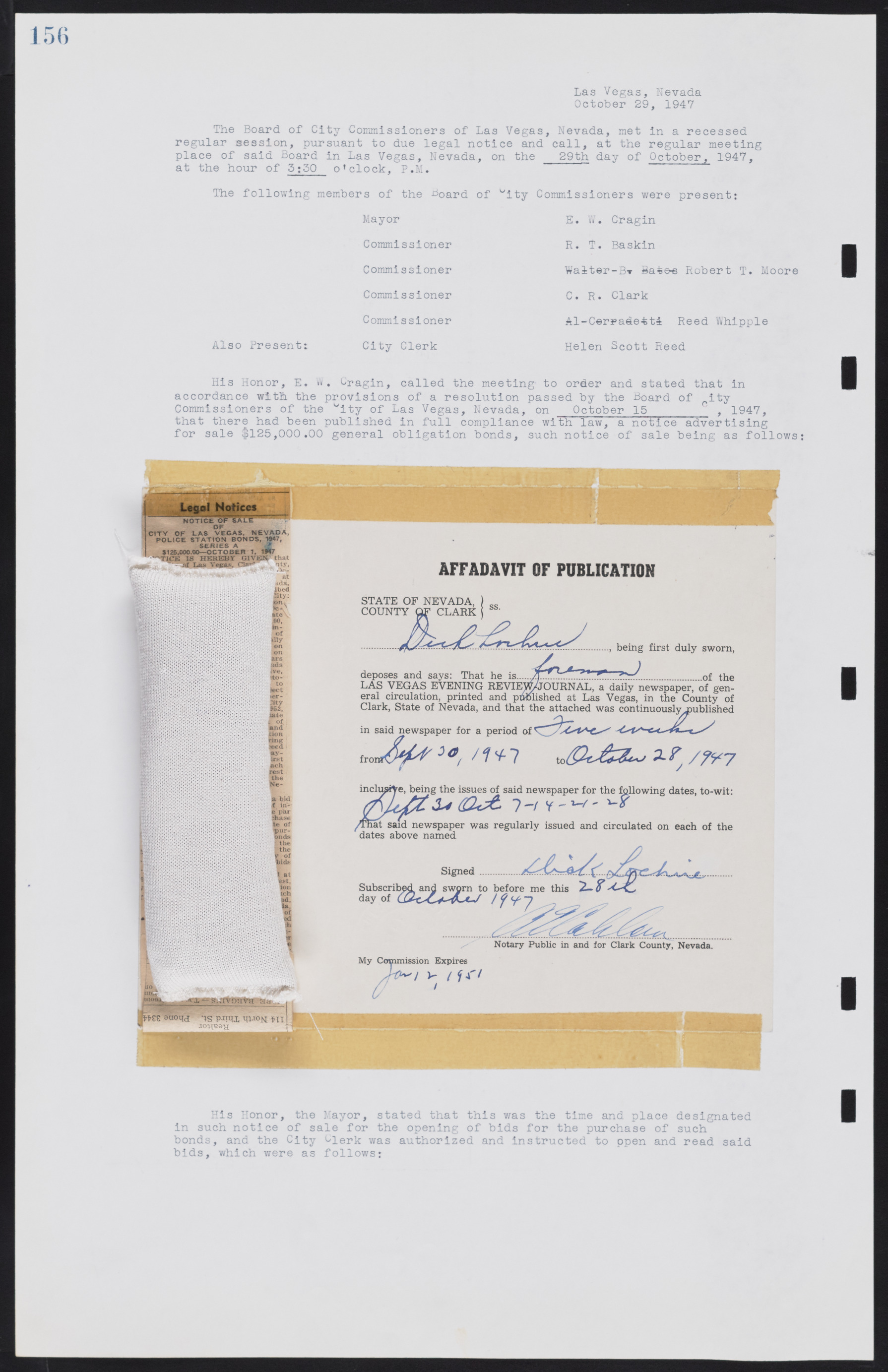 Las Vegas City Commission Minutes, January 7, 1947 to October 26, 1949, lvc000006-176