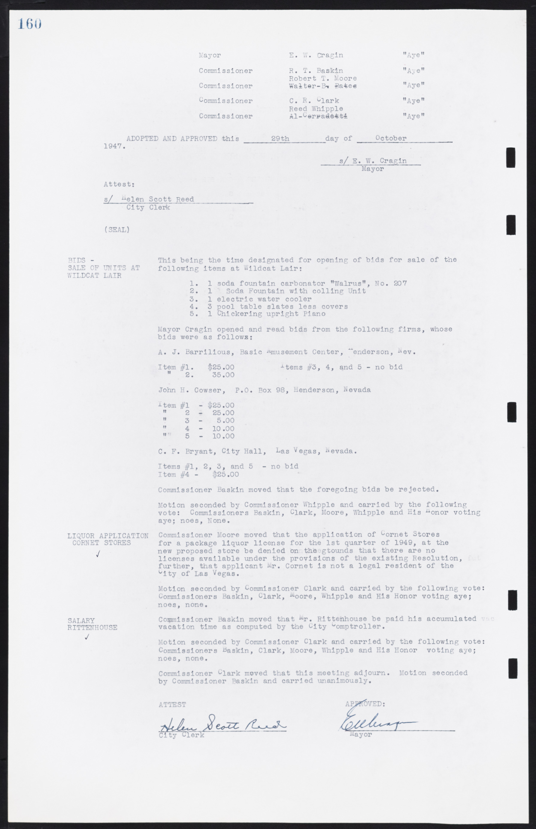 Las Vegas City Commission Minutes, January 7, 1947 to October 26, 1949, lvc000006-180