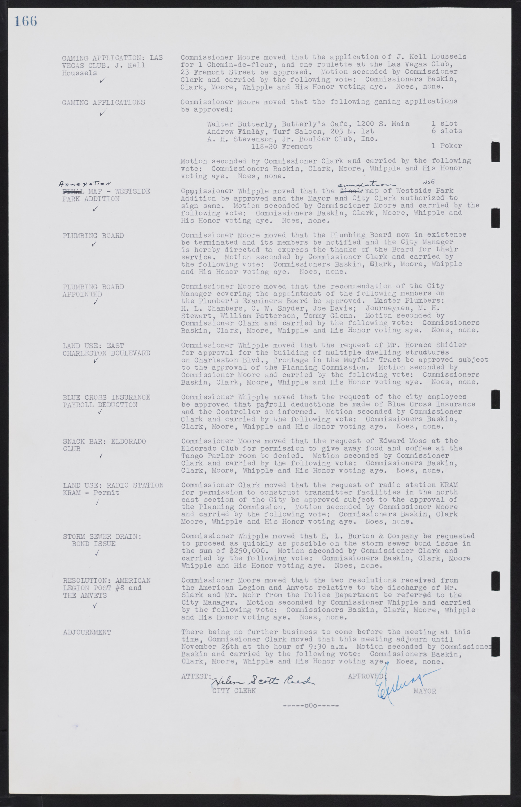 Las Vegas City Commission Minutes, January 7, 1947 to October 26, 1949, lvc000006-186