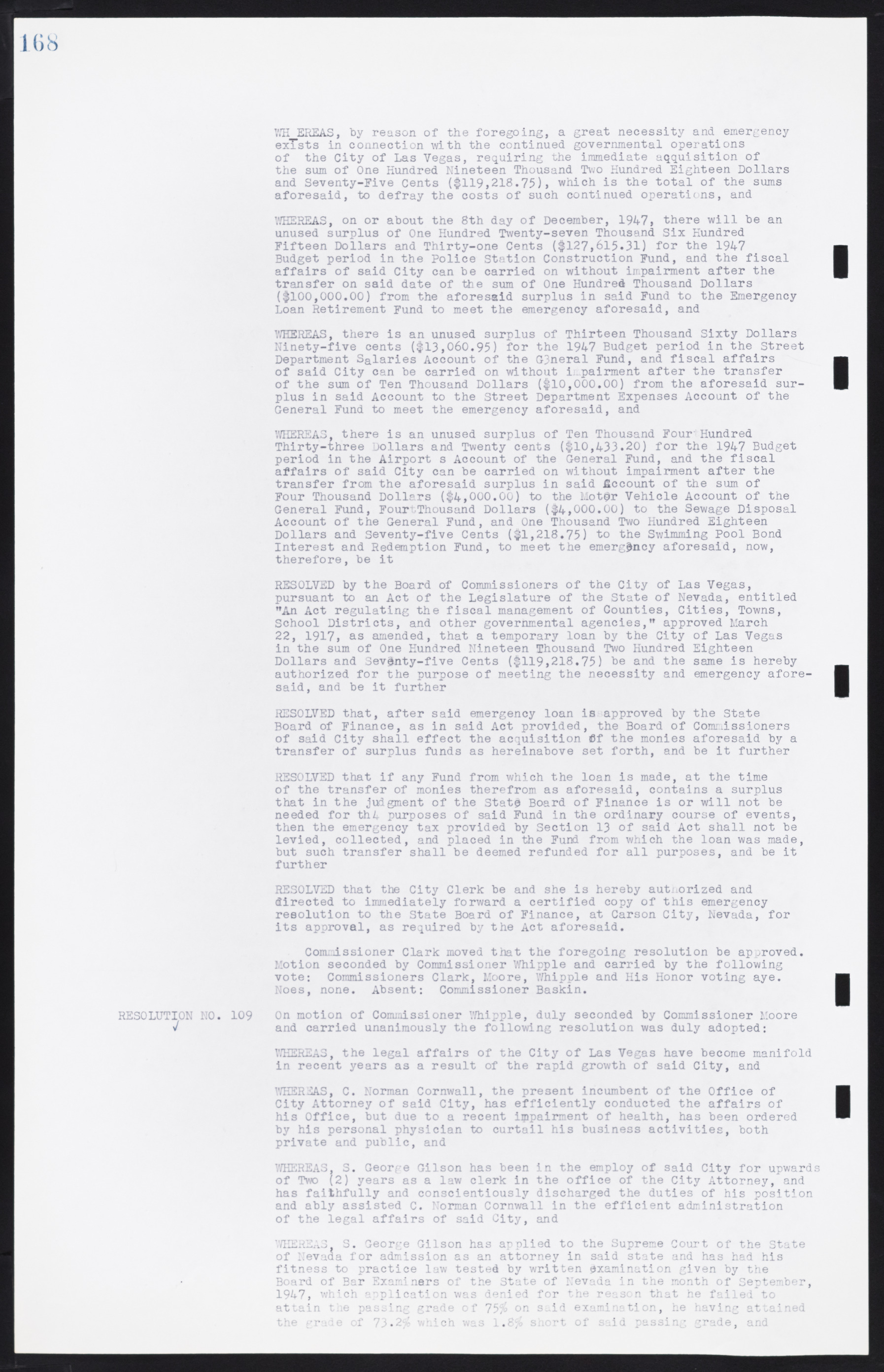 Las Vegas City Commission Minutes, January 7, 1947 to October 26, 1949, lvc000006-188