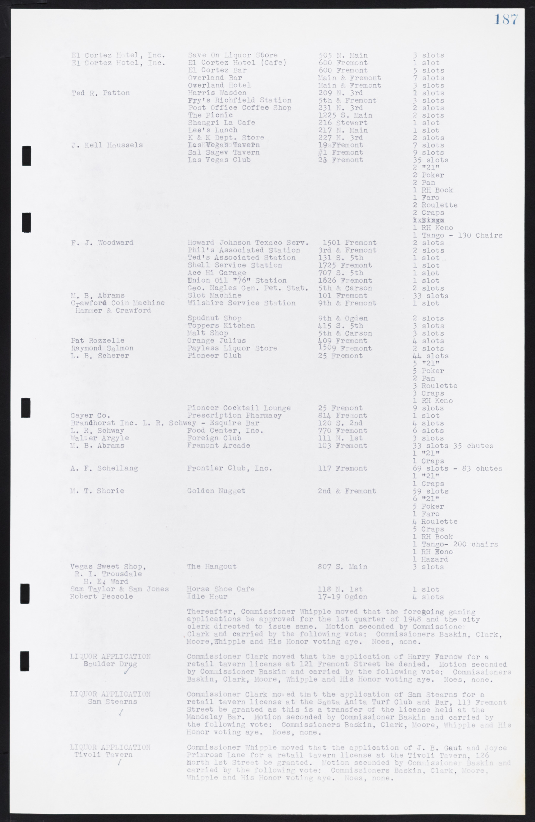 Las Vegas City Commission Minutes, January 7, 1947 to October 26, 1949, lvc000006-207