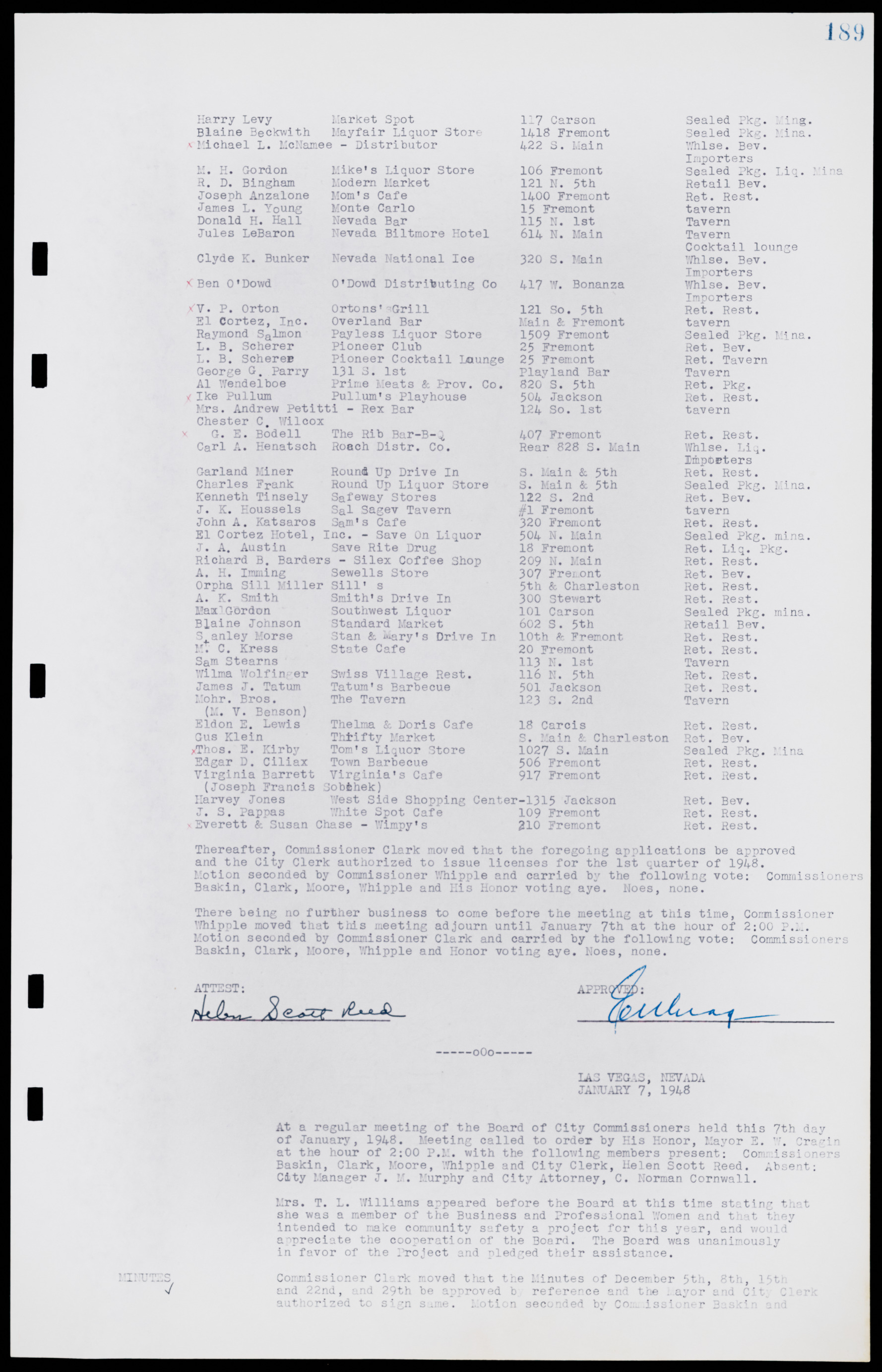 Las Vegas City Commission Minutes, January 7, 1947 to October 26, 1949, lvc000006-211