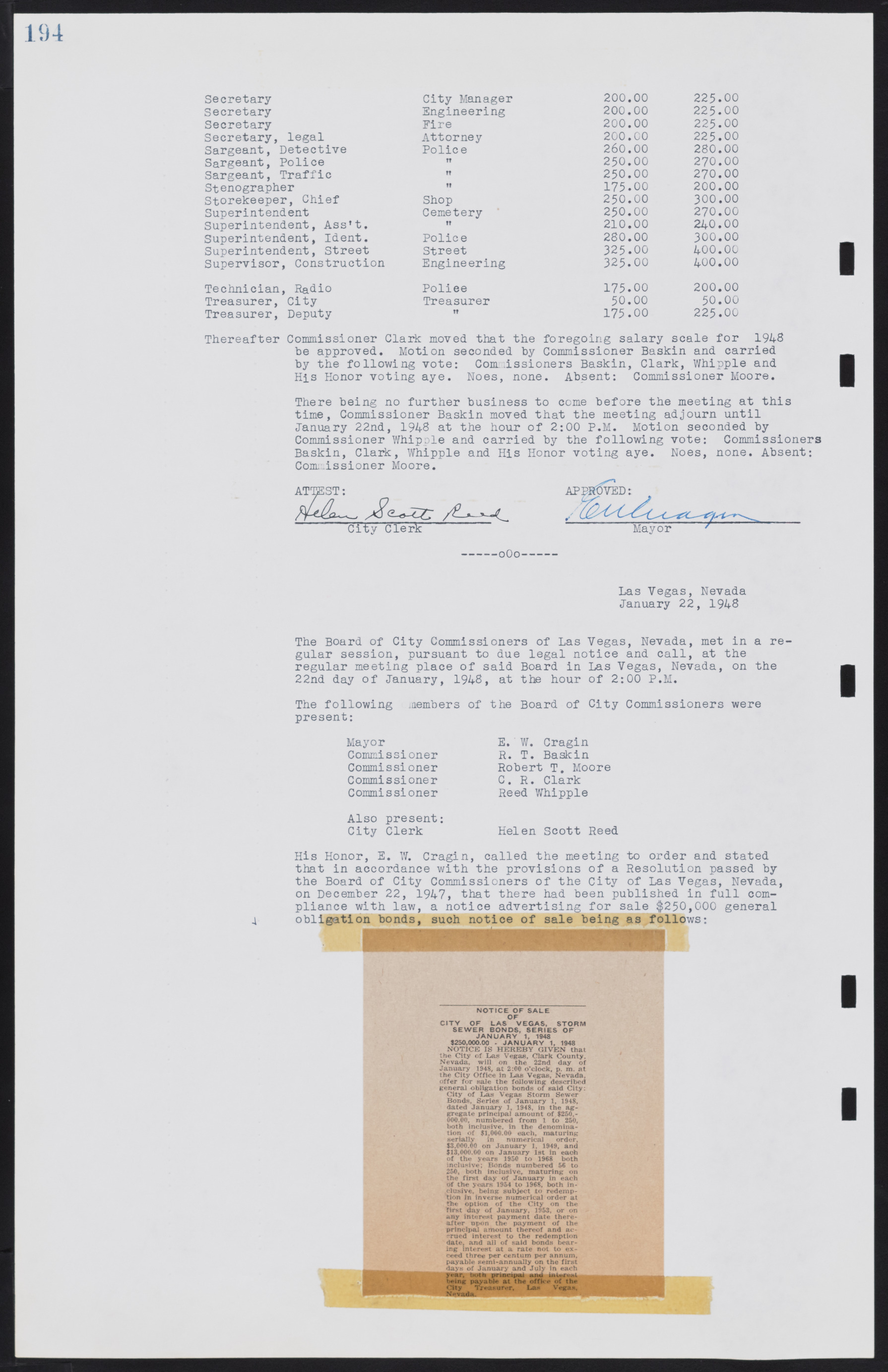 Las Vegas City Commission Minutes, January 7, 1947 to October 26, 1949, lvc000006-216