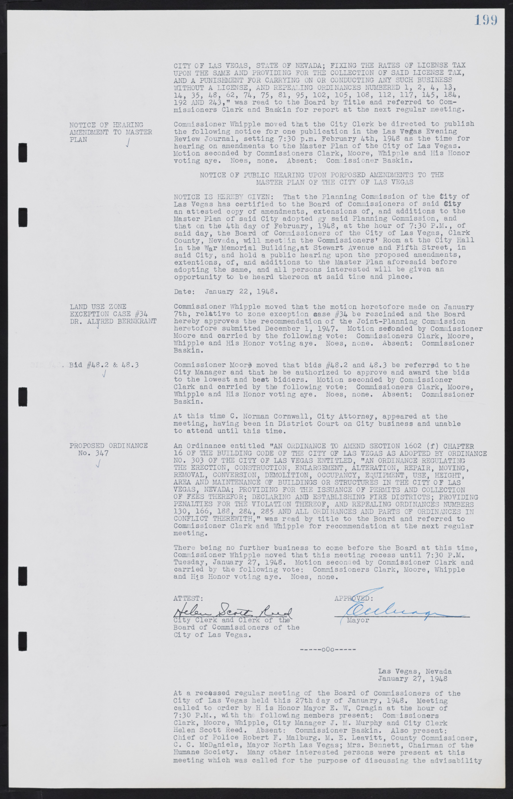 Las Vegas City Commission Minutes, January 7, 1947 to October 26, 1949, lvc000006-221