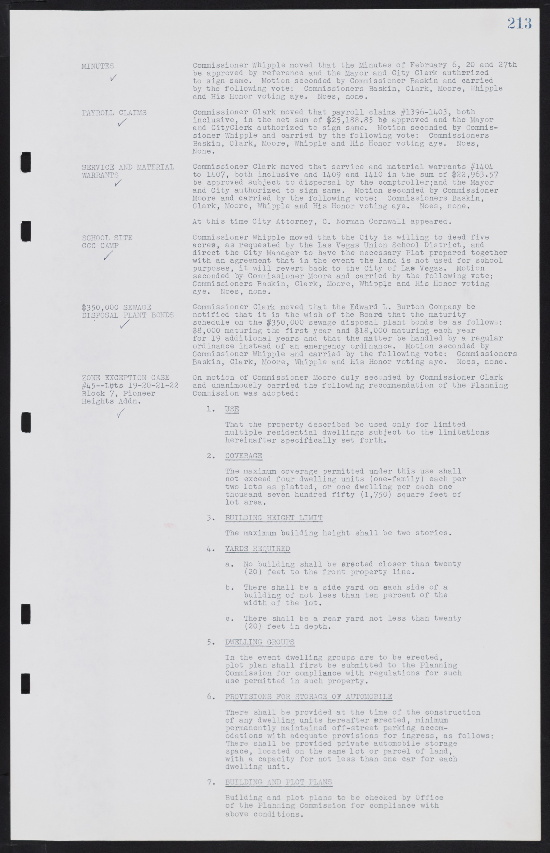 Las Vegas City Commission Minutes, January 7, 1947 to October 26, 1949, lvc000006-235