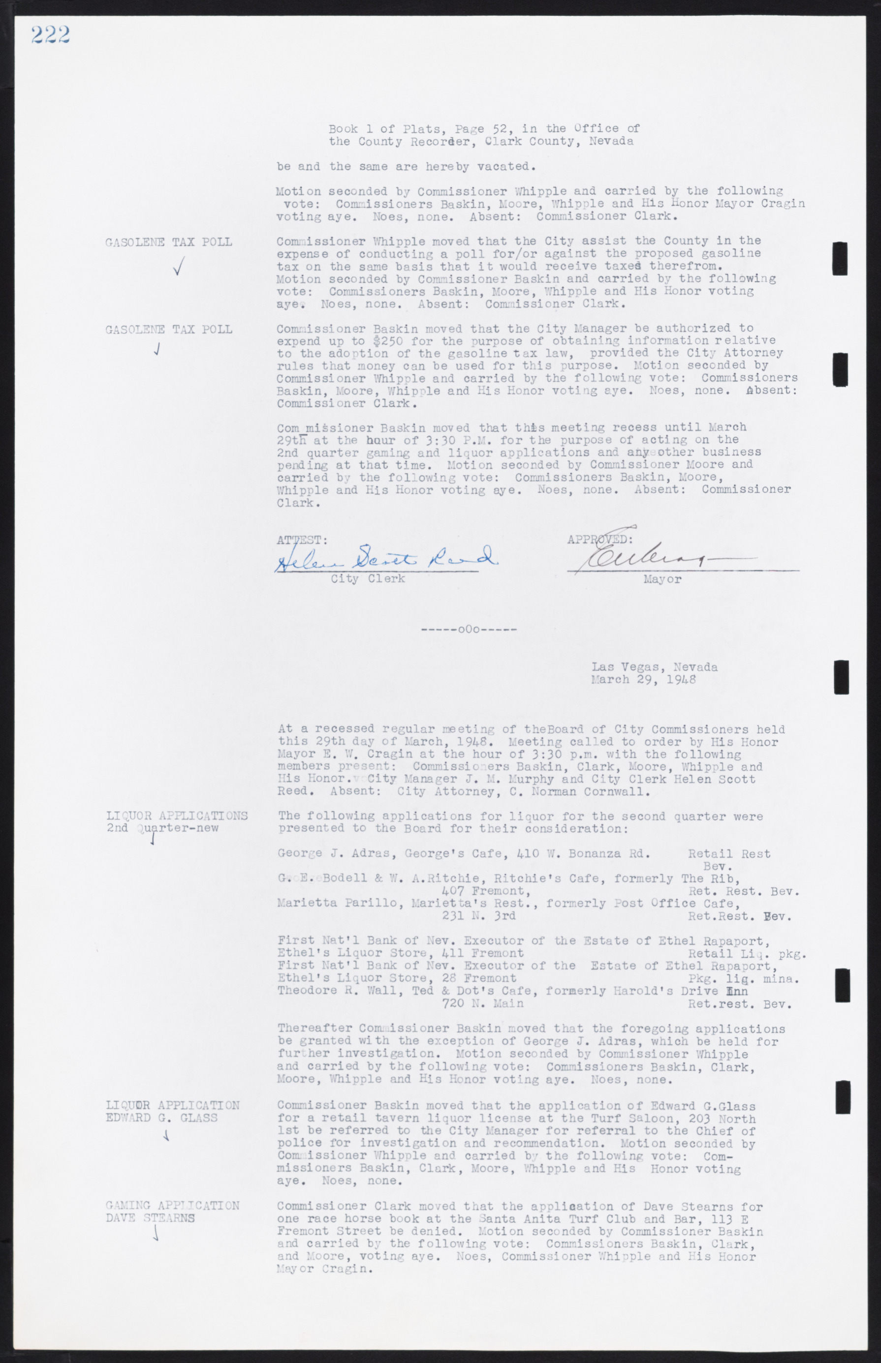 Las Vegas City Commission Minutes, January 7, 1947 to October 26, 1949, lvc000006-244