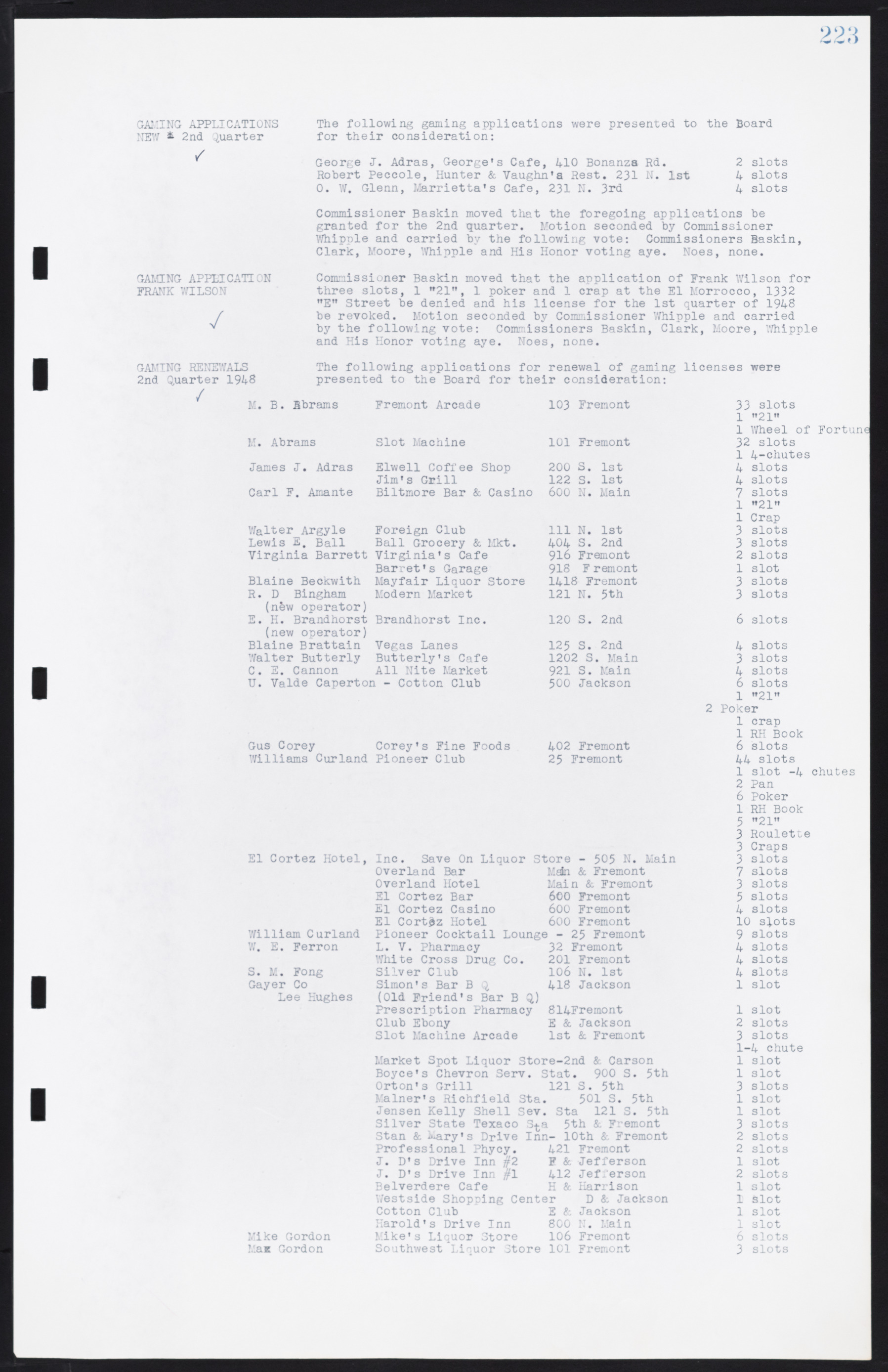 Las Vegas City Commission Minutes, January 7, 1947 to October 26, 1949, lvc000006-245