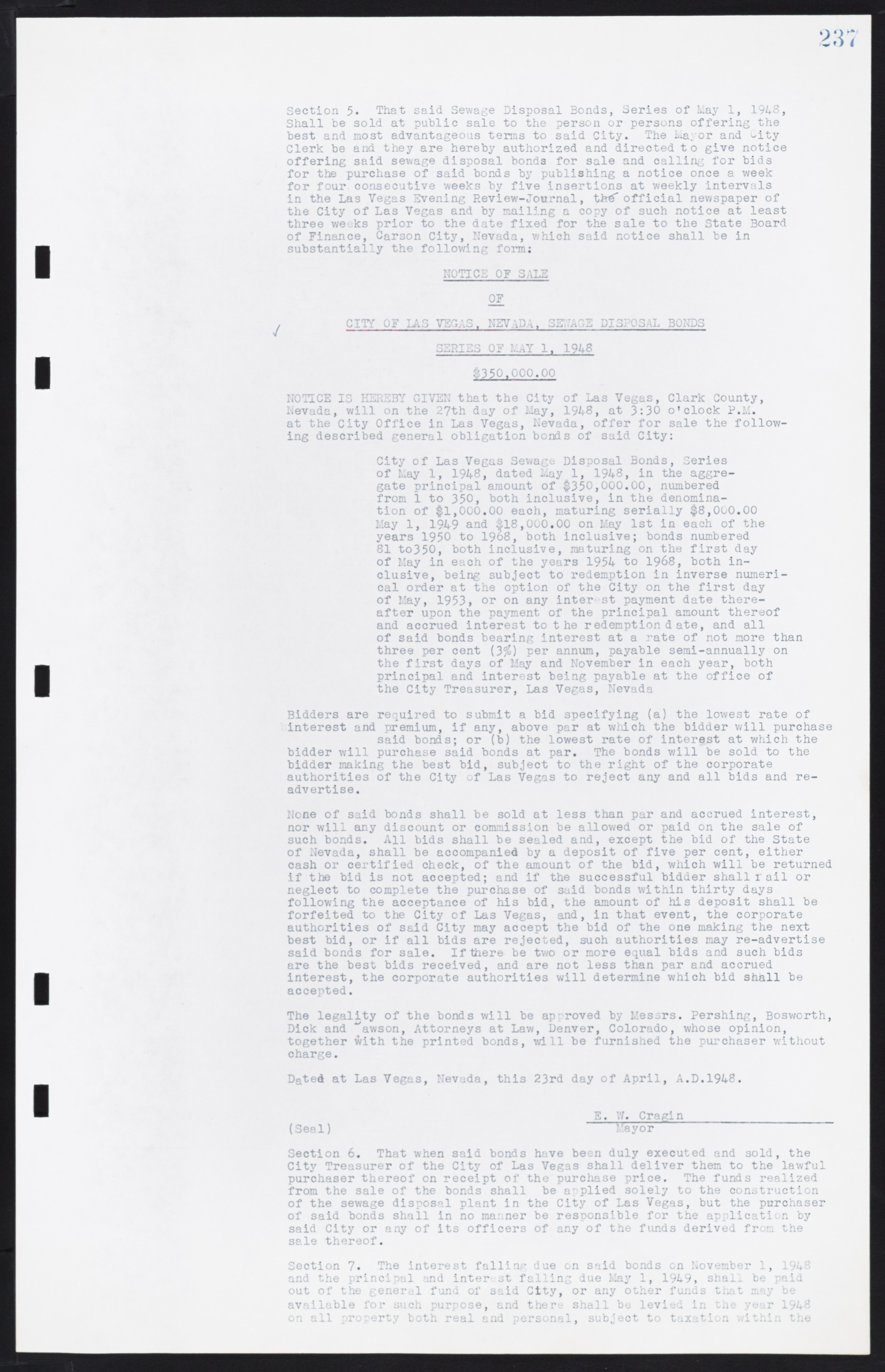 Las Vegas City Commission Minutes, January 7, 1947 to October 26, 1949, lvc000006-259
