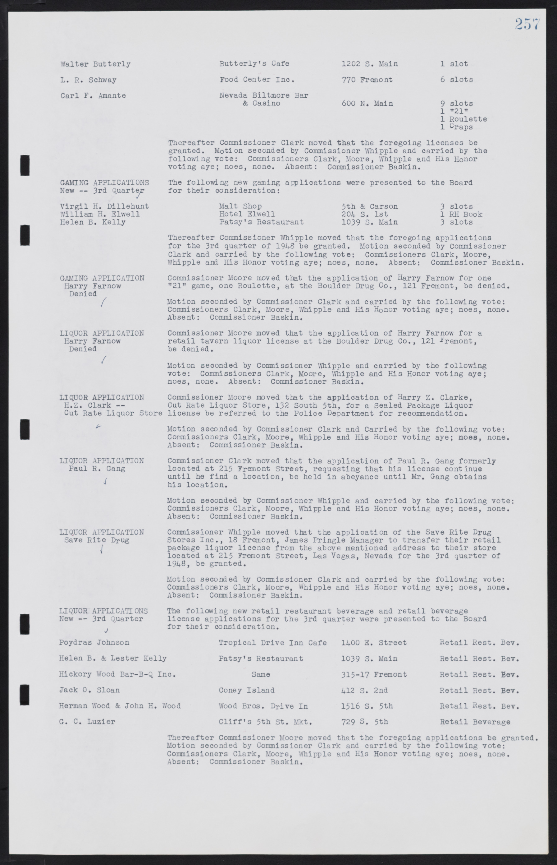 Las Vegas City Commission Minutes, January 7, 1947 to October 26, 1949, lvc000006-279