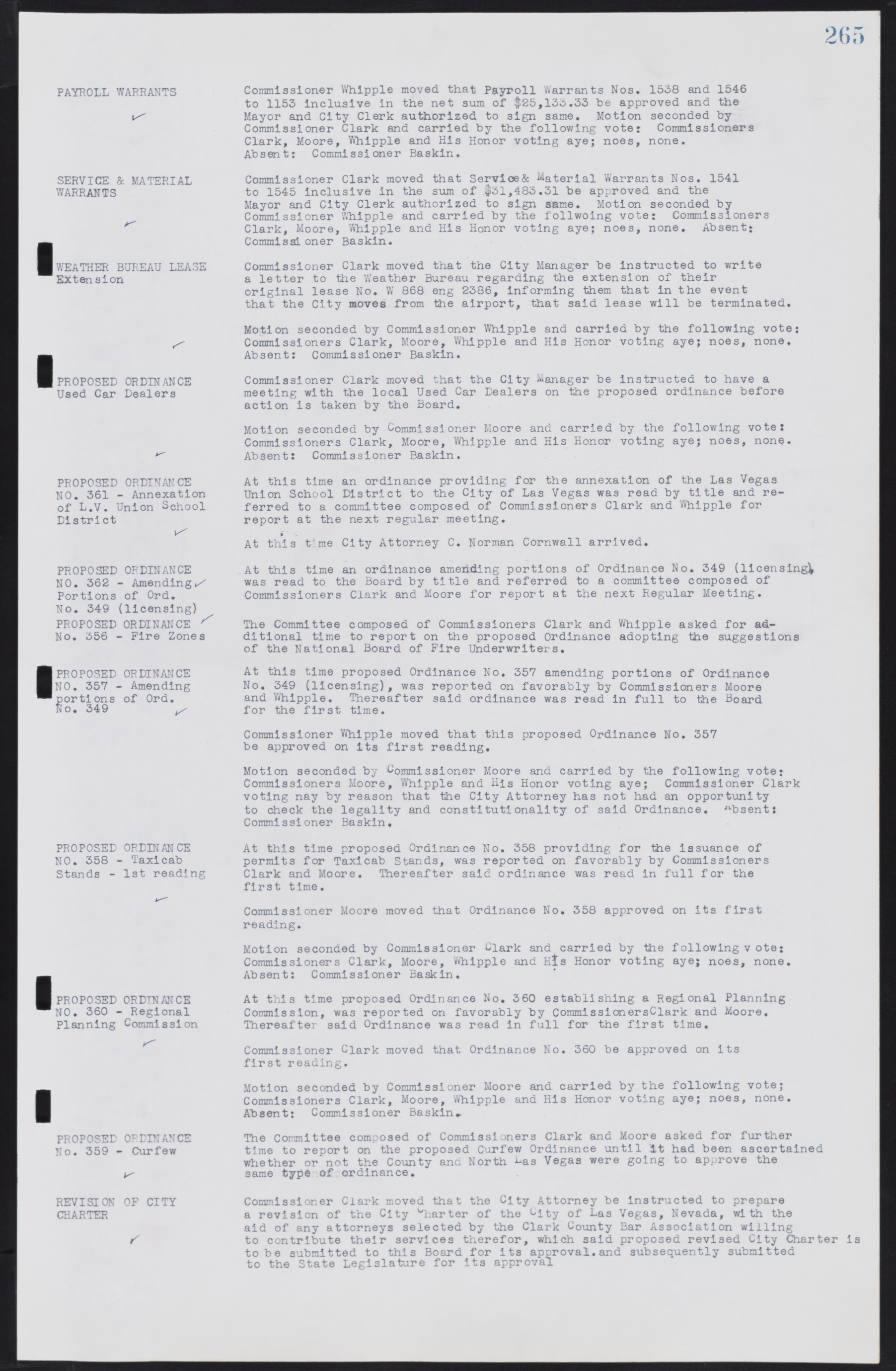 Las Vegas City Commission Minutes, January 7, 1947 to October 26, 1949, lvc000006-289