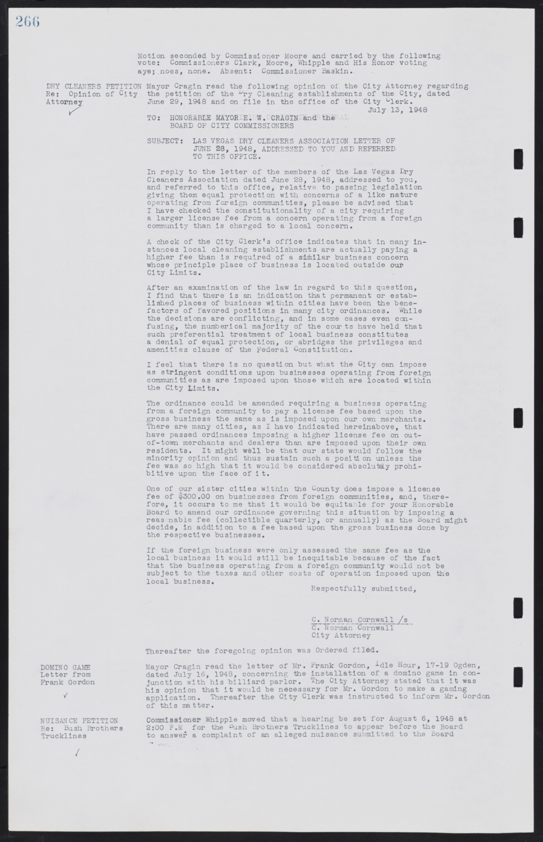 Las Vegas City Commission Minutes, January 7, 1947 to October 26, 1949, lvc000006-290