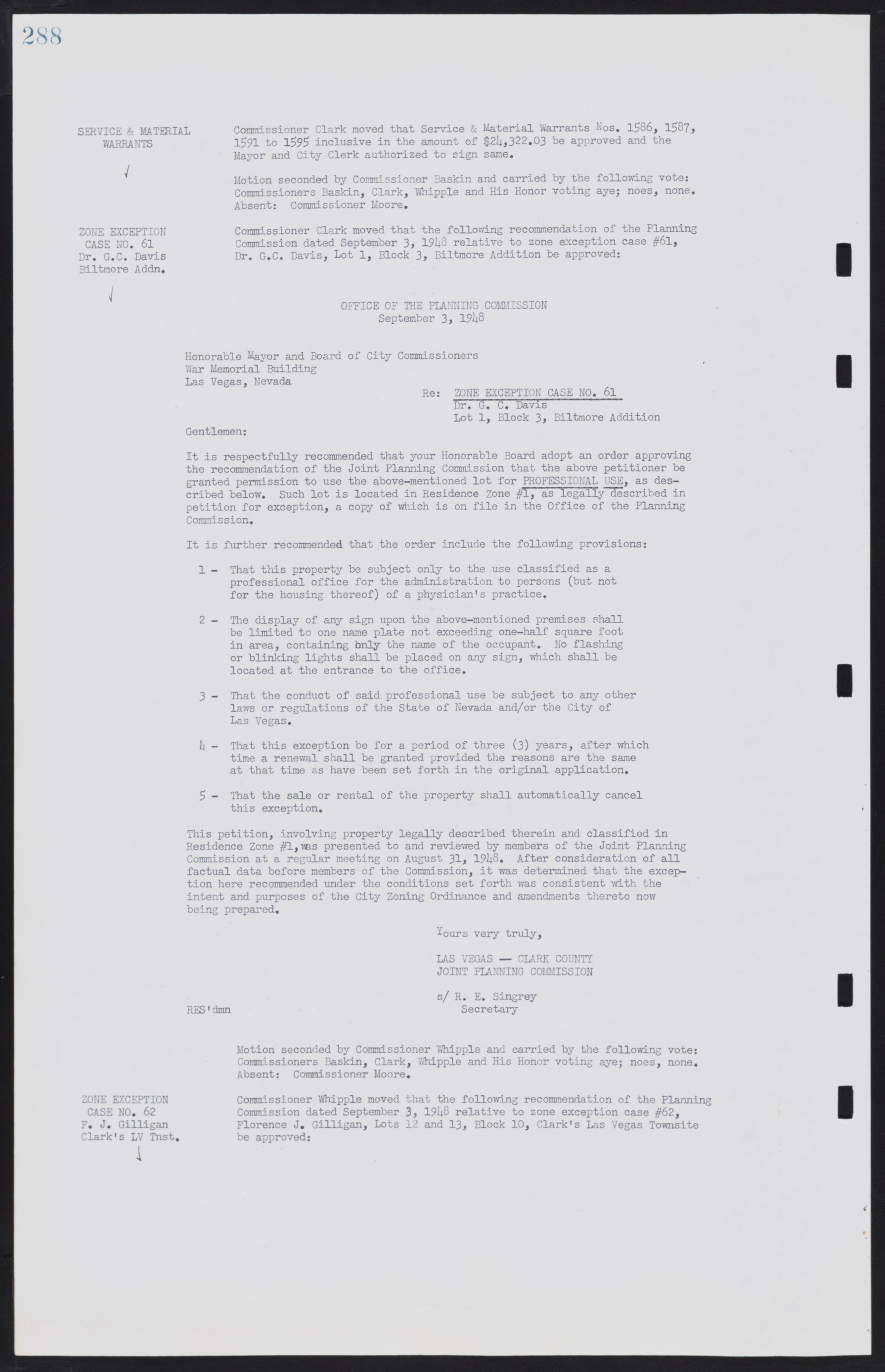 Las Vegas City Commission Minutes, January 7, 1947 to October 26, 1949, lvc000006-312