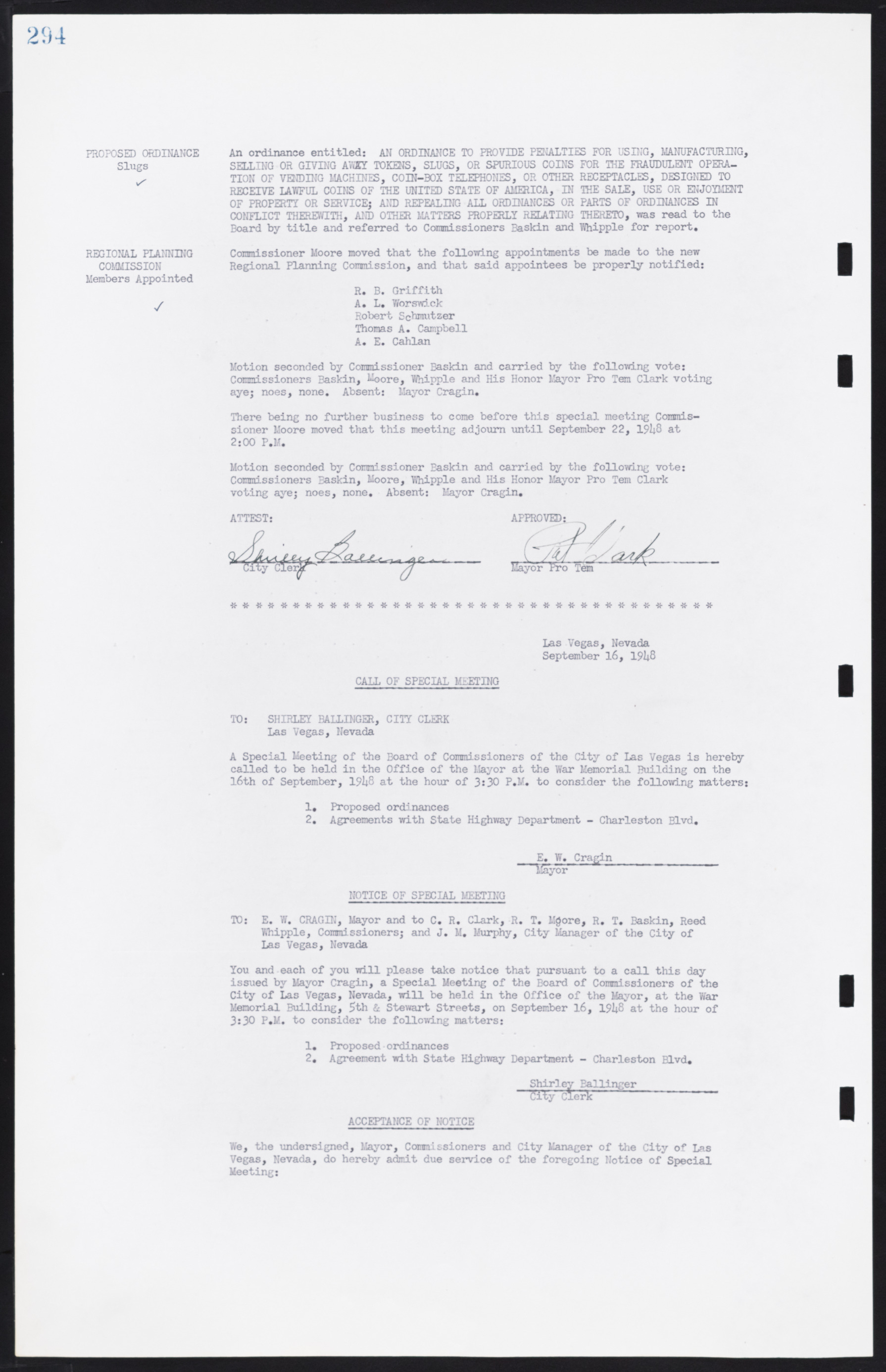 Las Vegas City Commission Minutes, January 7, 1947 to October 26, 1949, lvc000006-318