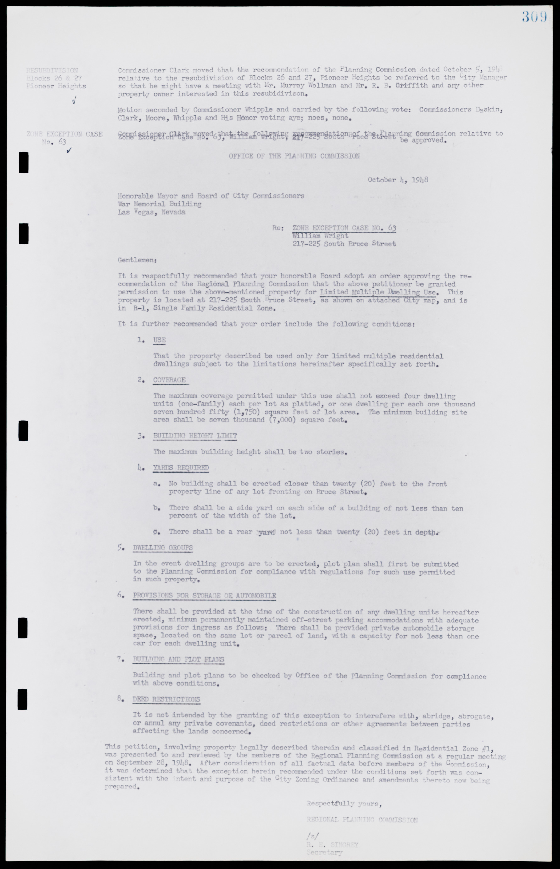 Las Vegas City Commission Minutes, January 7, 1947 to October 26, 1949, lvc000006-333