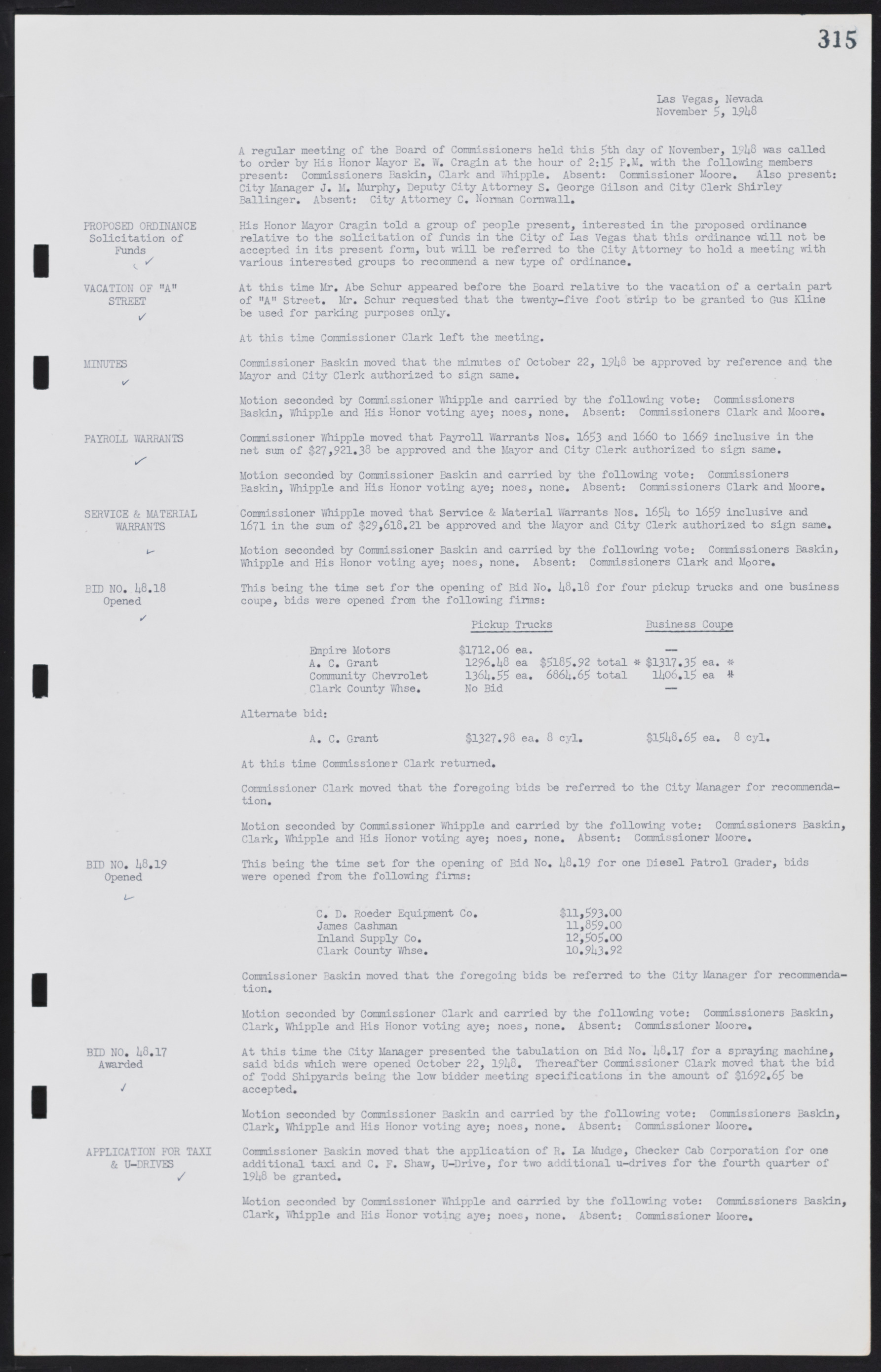 Las Vegas City Commission Minutes, January 7, 1947 to October 26, 1949, lvc000006-339