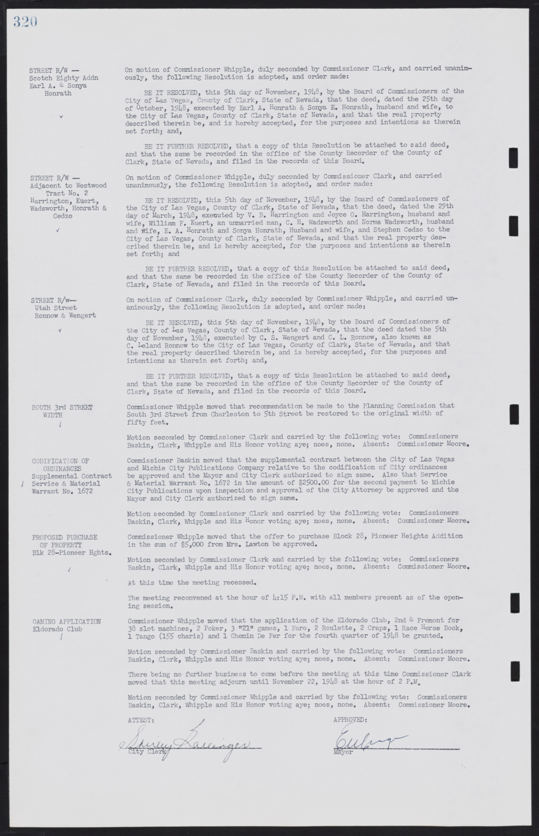 Las Vegas City Commission Minutes, January 7, 1947 to October 26, 1949, lvc000006-344