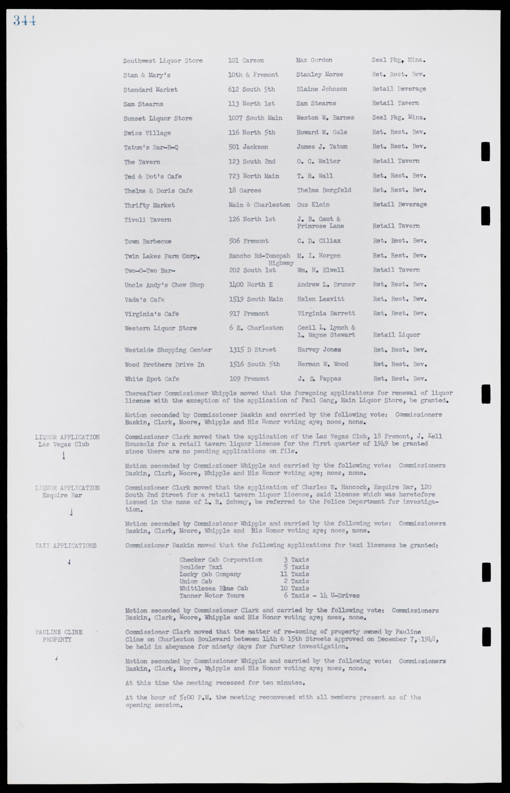 Las Vegas City Commission Minutes, January 7, 1947 to October 26, 1949, lvc000006-368