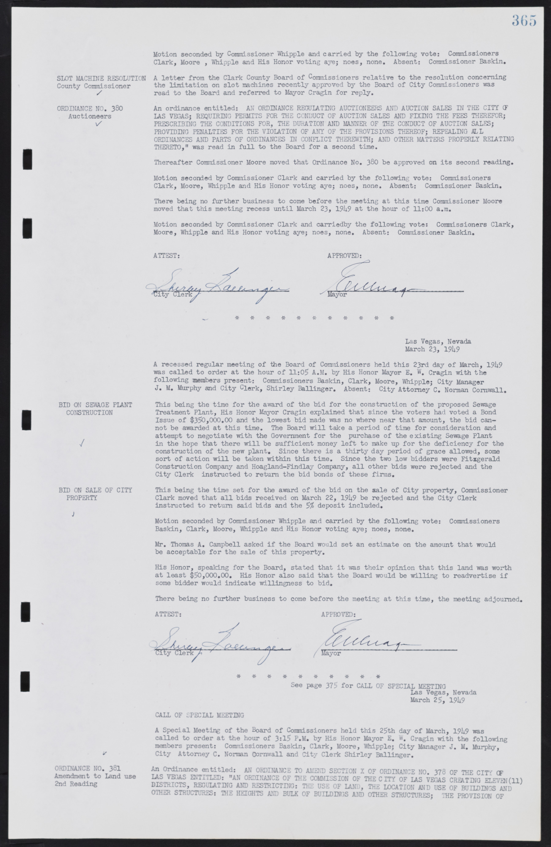 Las Vegas City Commission Minutes, January 7, 1947 to October 26, 1949, lvc000006-395